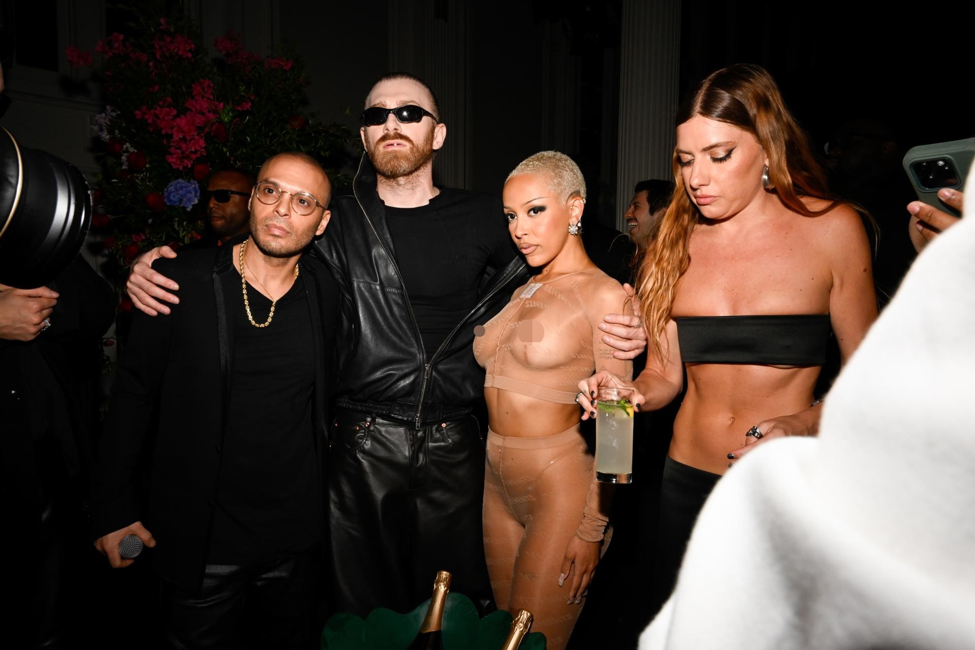 Doja Cat at the Met Gala 2024 afterparty. 