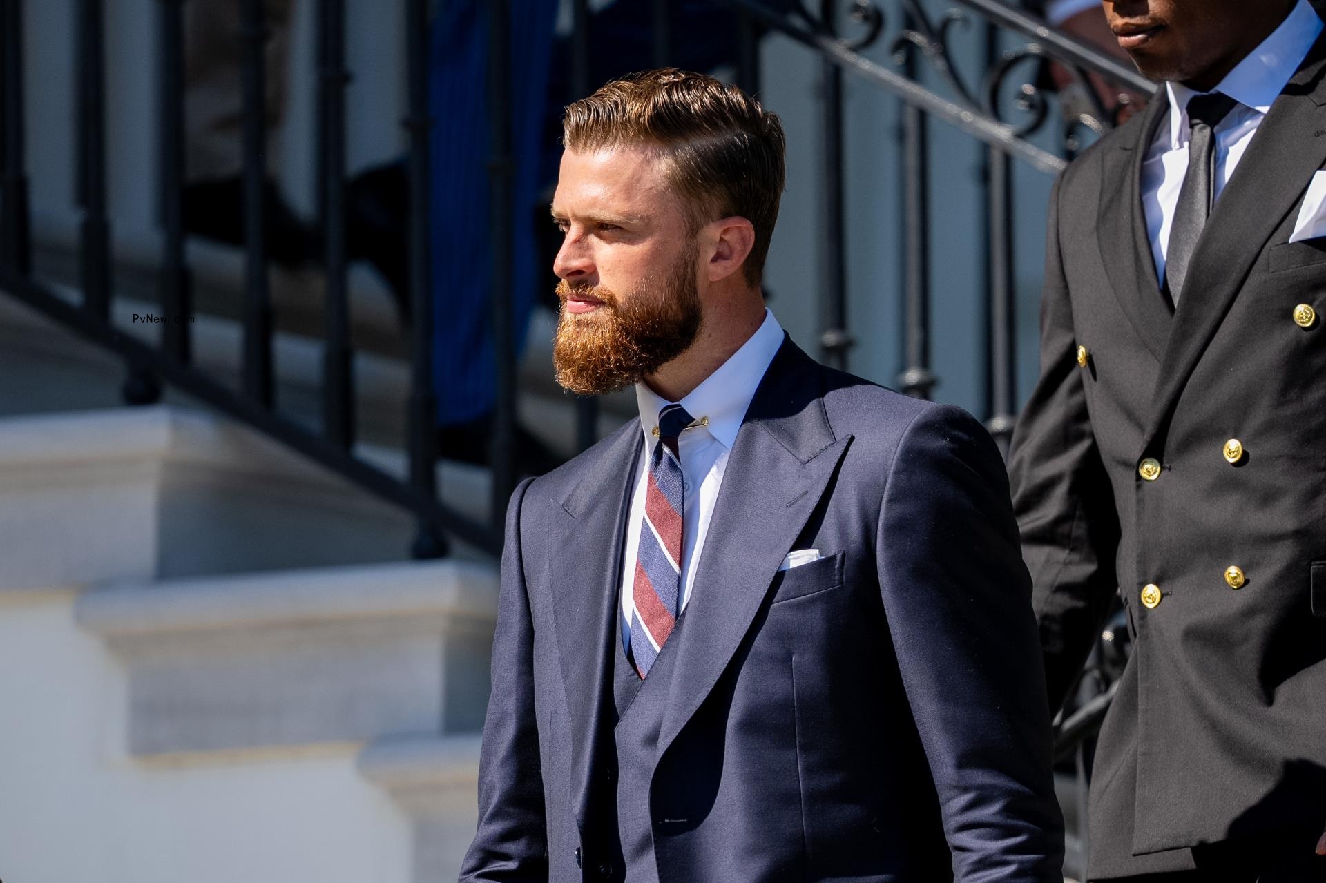 Harrison Butker at the White House in 2024.