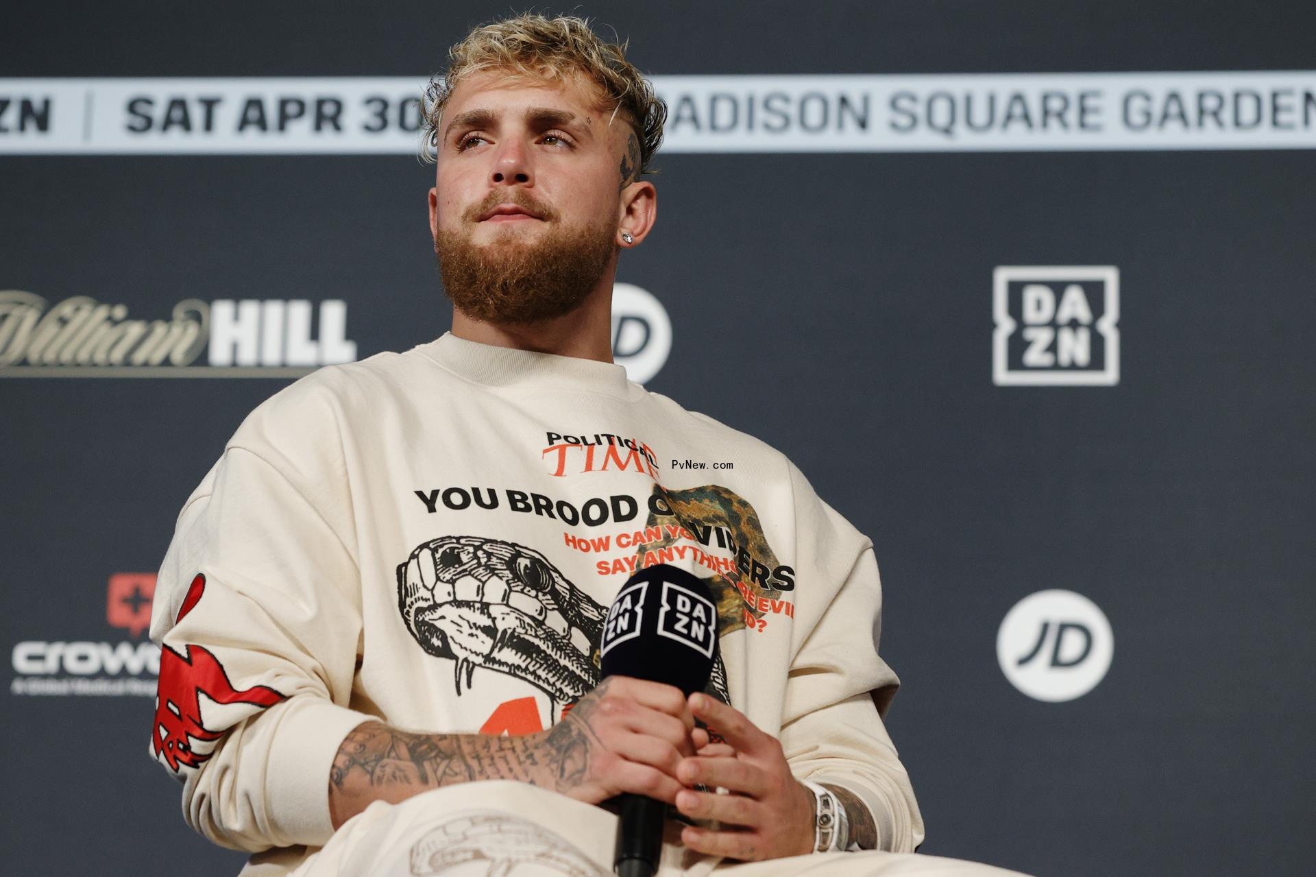 Jake Paul in New York.