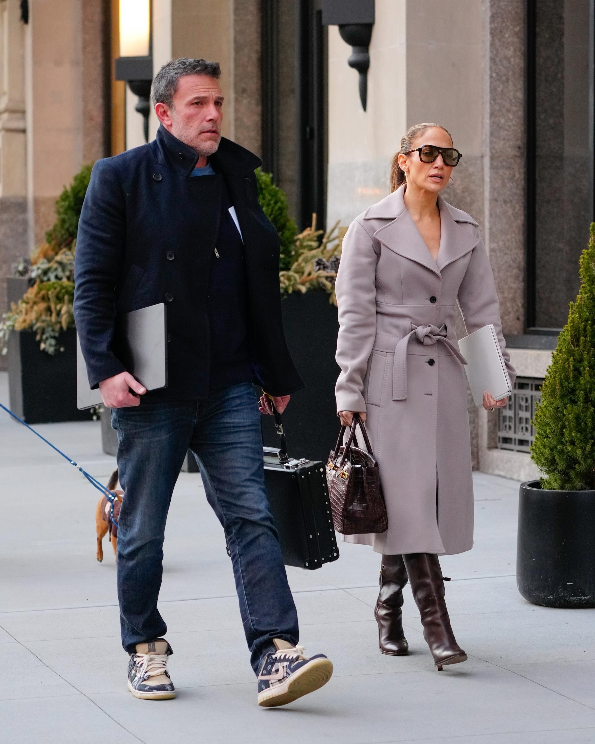 Ben Affleck and Jennifer Lopez.