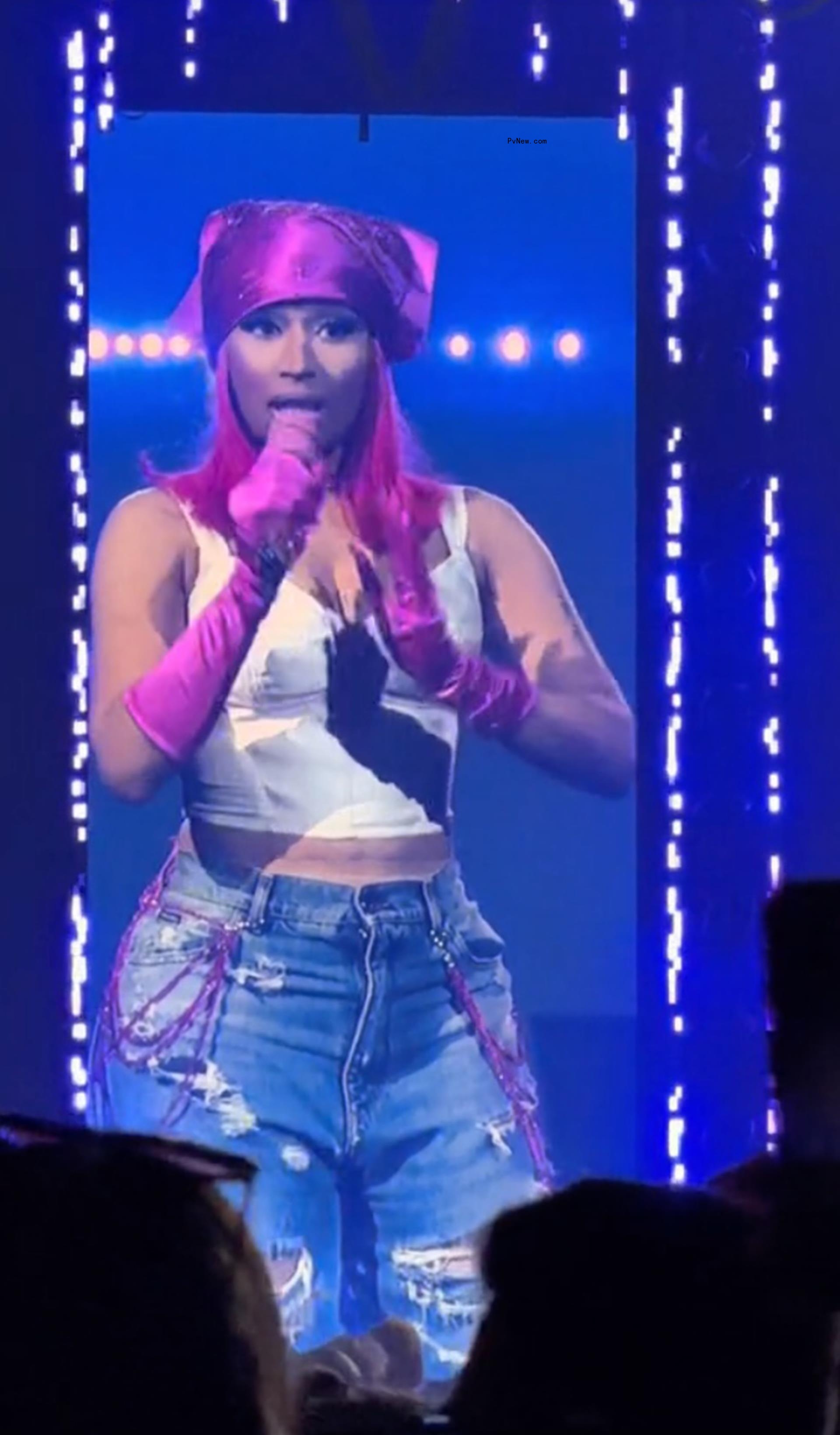 Nicki Minaj on stage