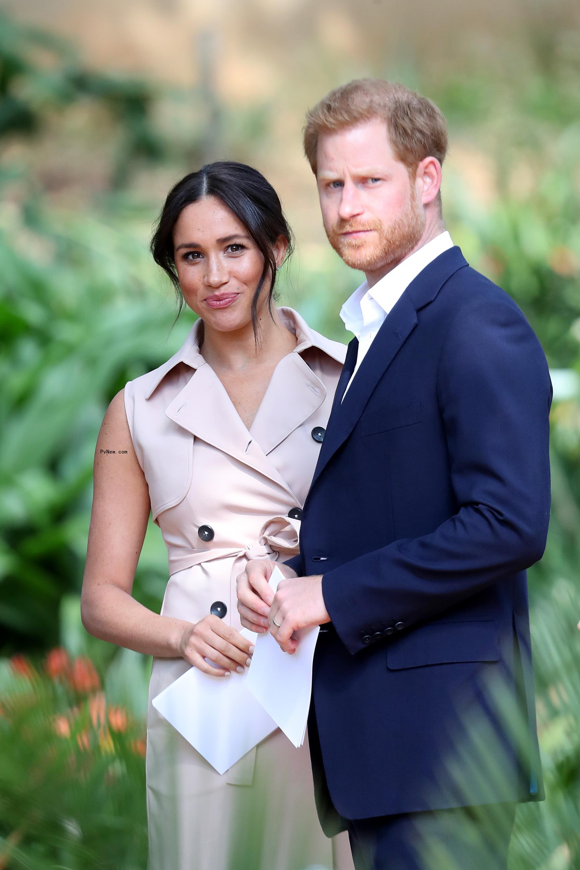 Prince Harry and Meghan Markle.