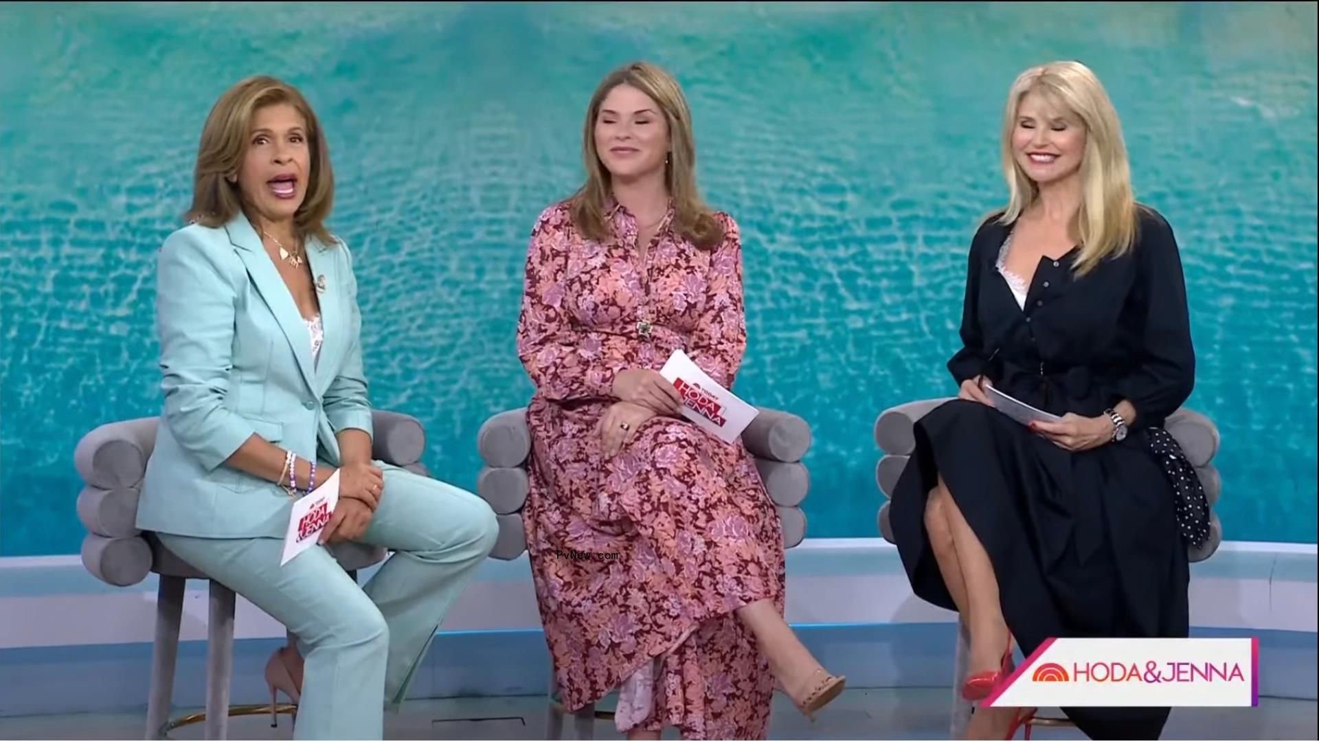 Christie Brinkley, Hoda Kotb, Jenna Bush Hager