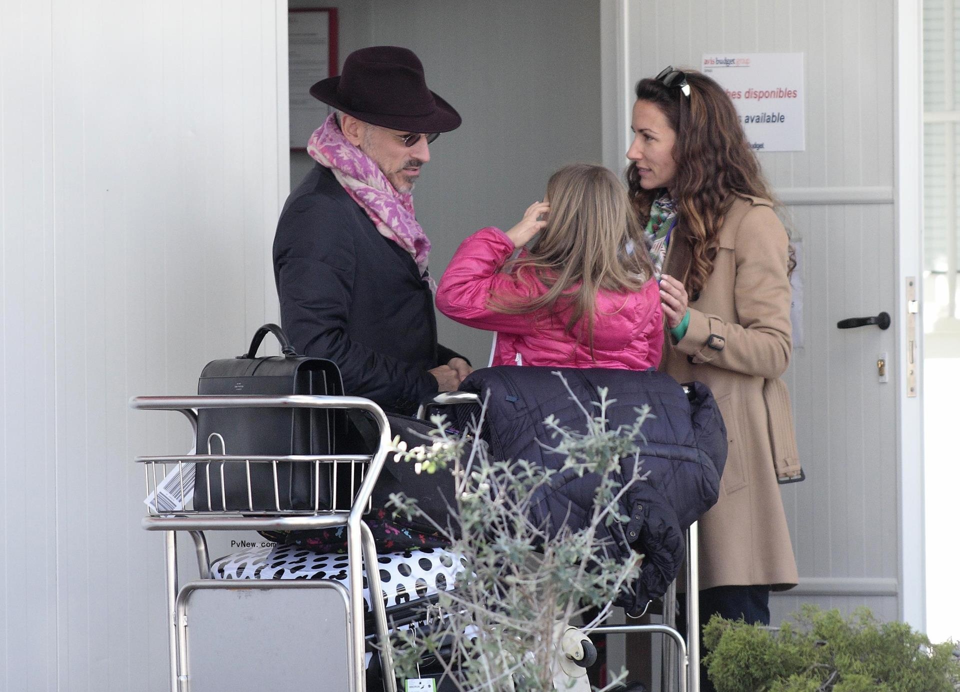 Telma Ortiz and Jaime del Burgo