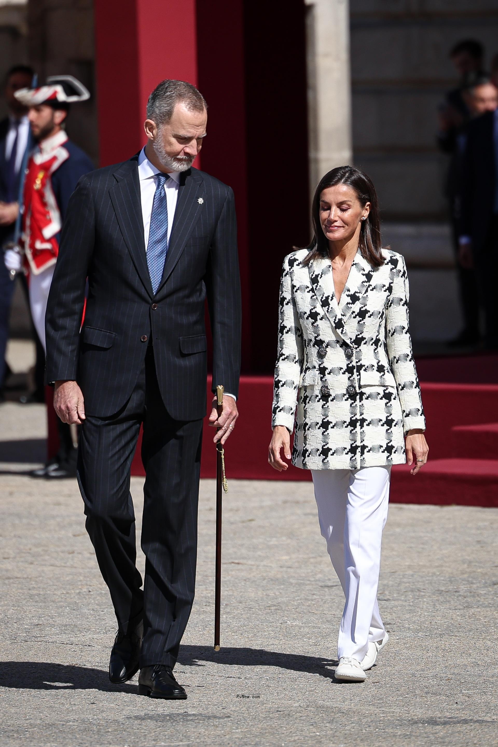 King Felipe VI of Spain and Queen Letizia of Spain.