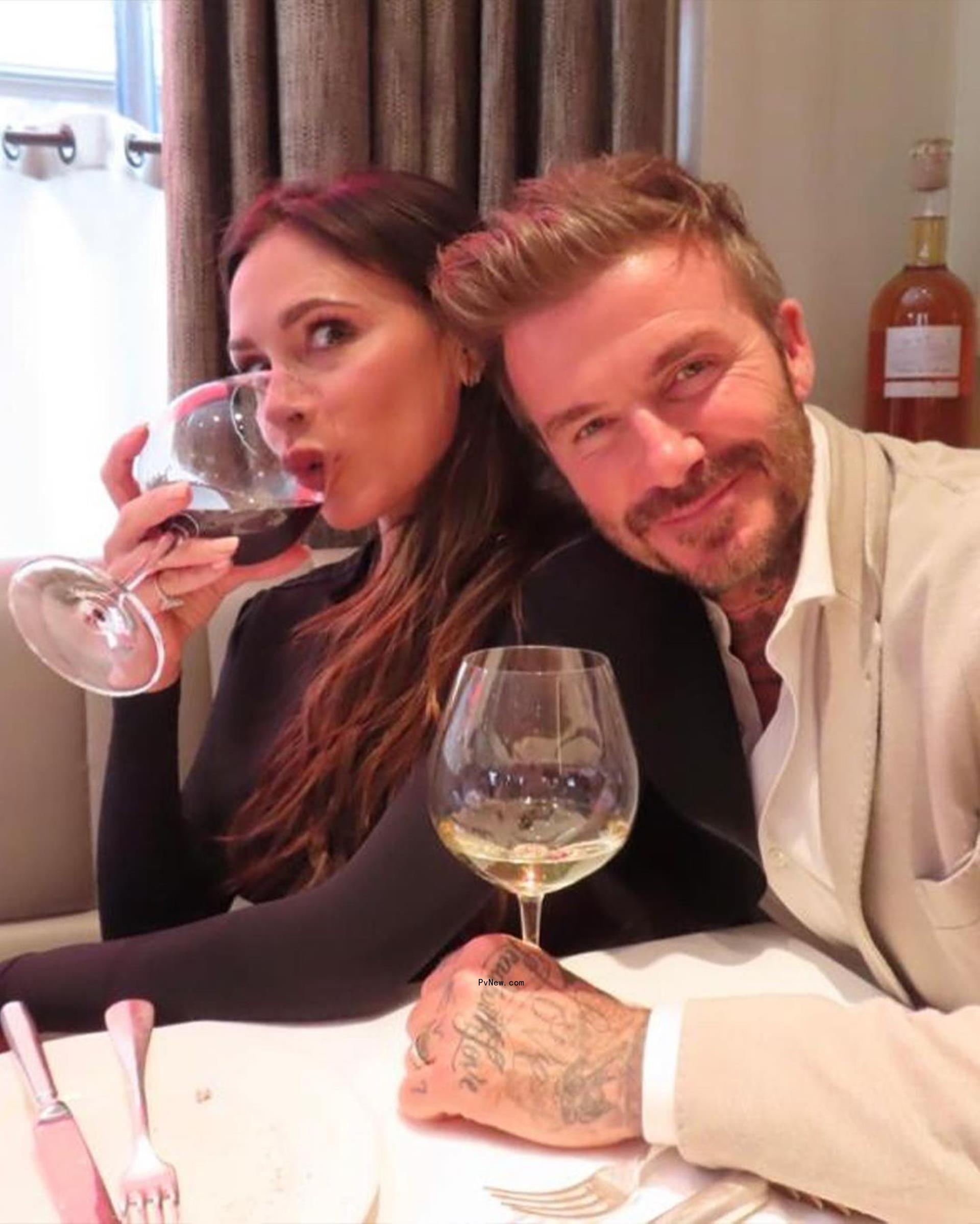 Victoria Beckham and David Beckham
