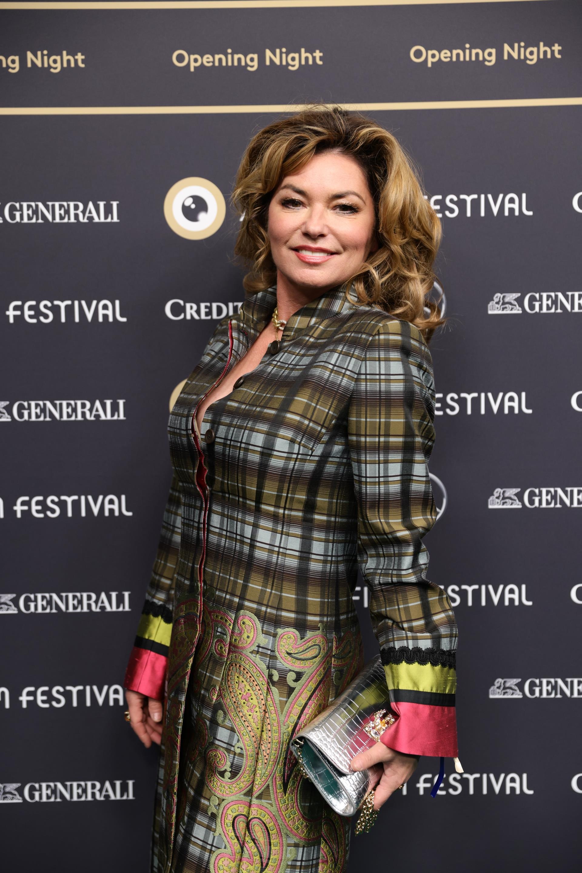 Shania Twain in Zurich. 