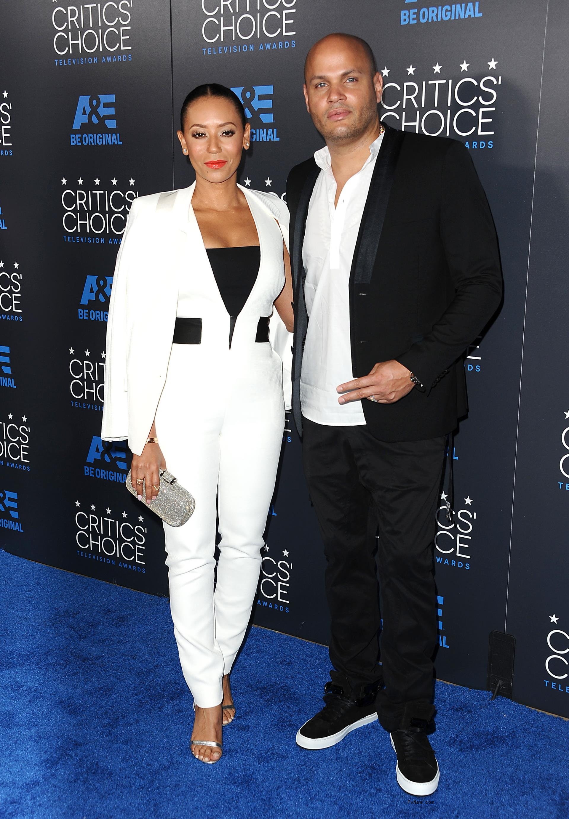 Melanie 'Mel B' Brown and Stephen Belafonte