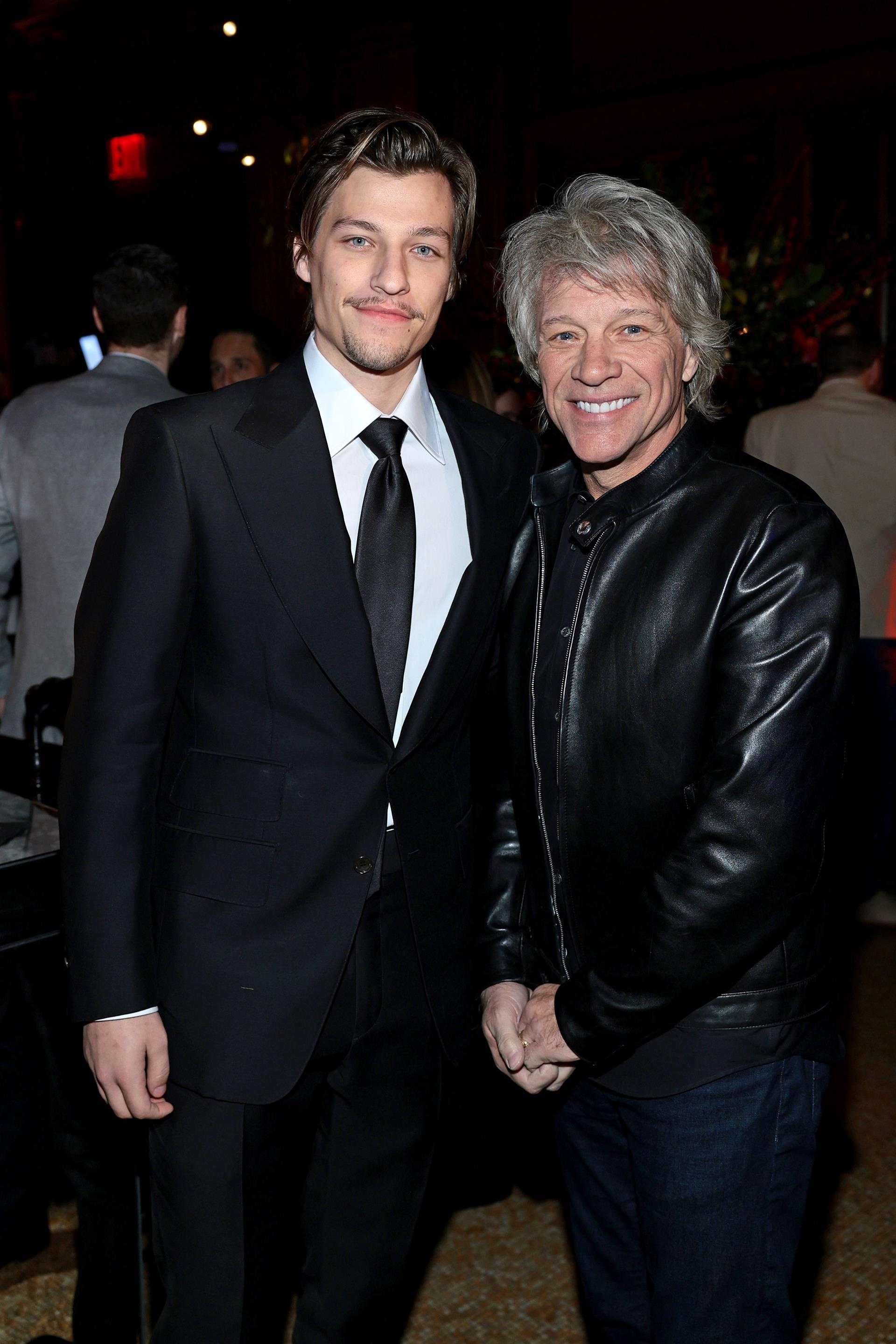 Jake Bo<i></i>ngiovi and Jon Bon Jovi