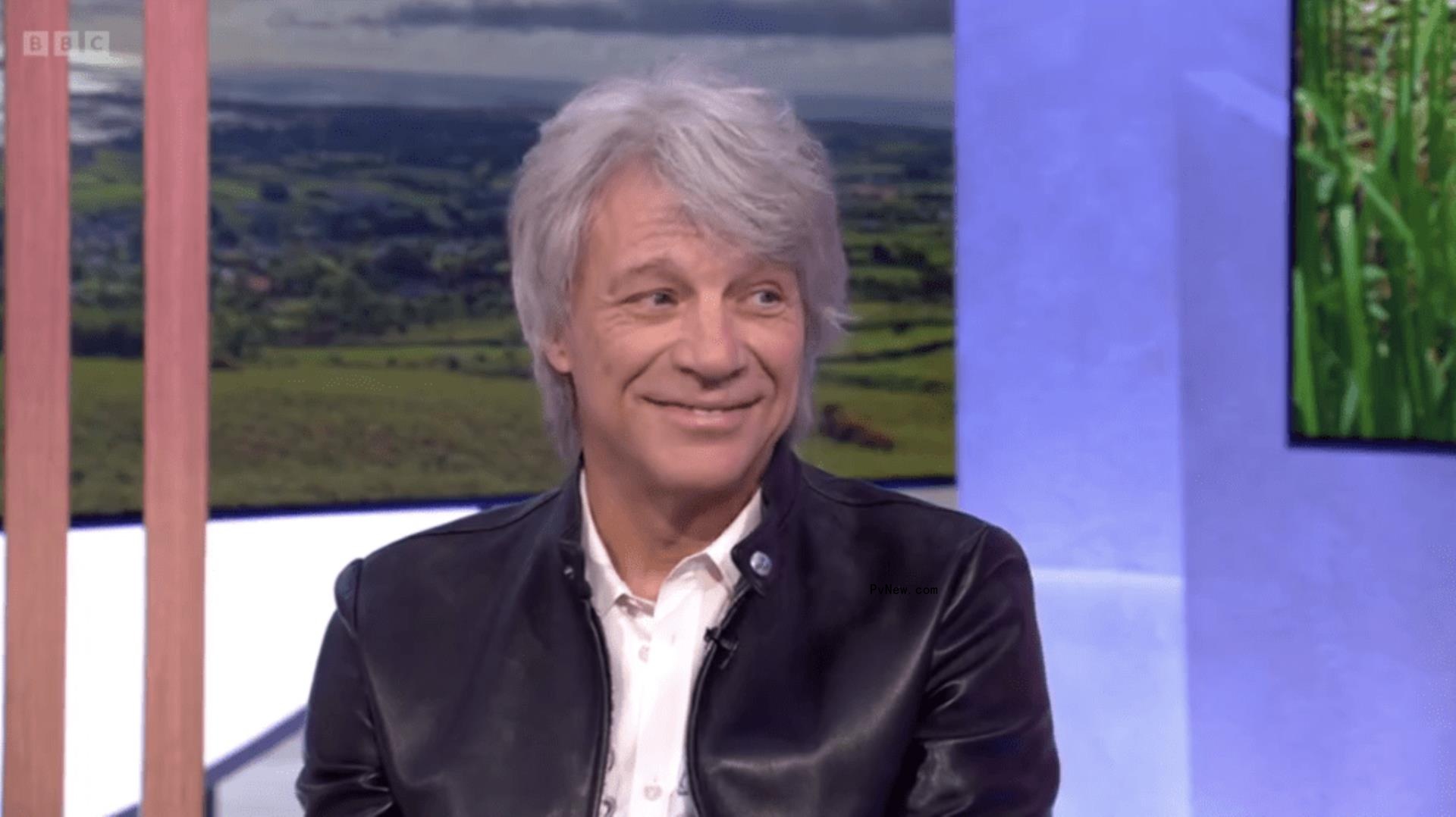 Jon Bon Jovi talking