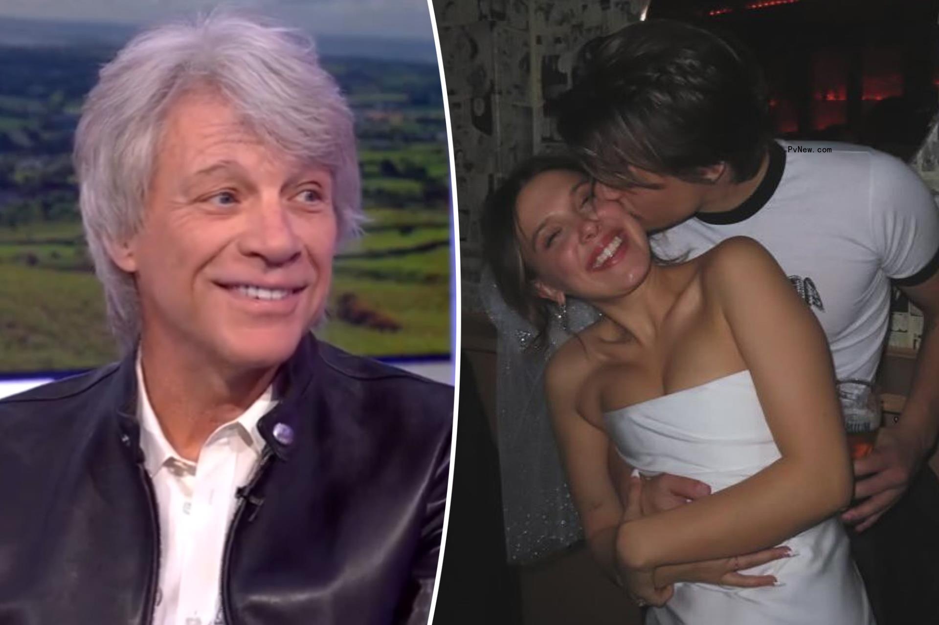 Jon Bon Jovi gushes over son Jake Bo<i></i>ngiovi and Millie Bobby Brown’s ‘small, family wedding’: She ‘looked gorgeous’