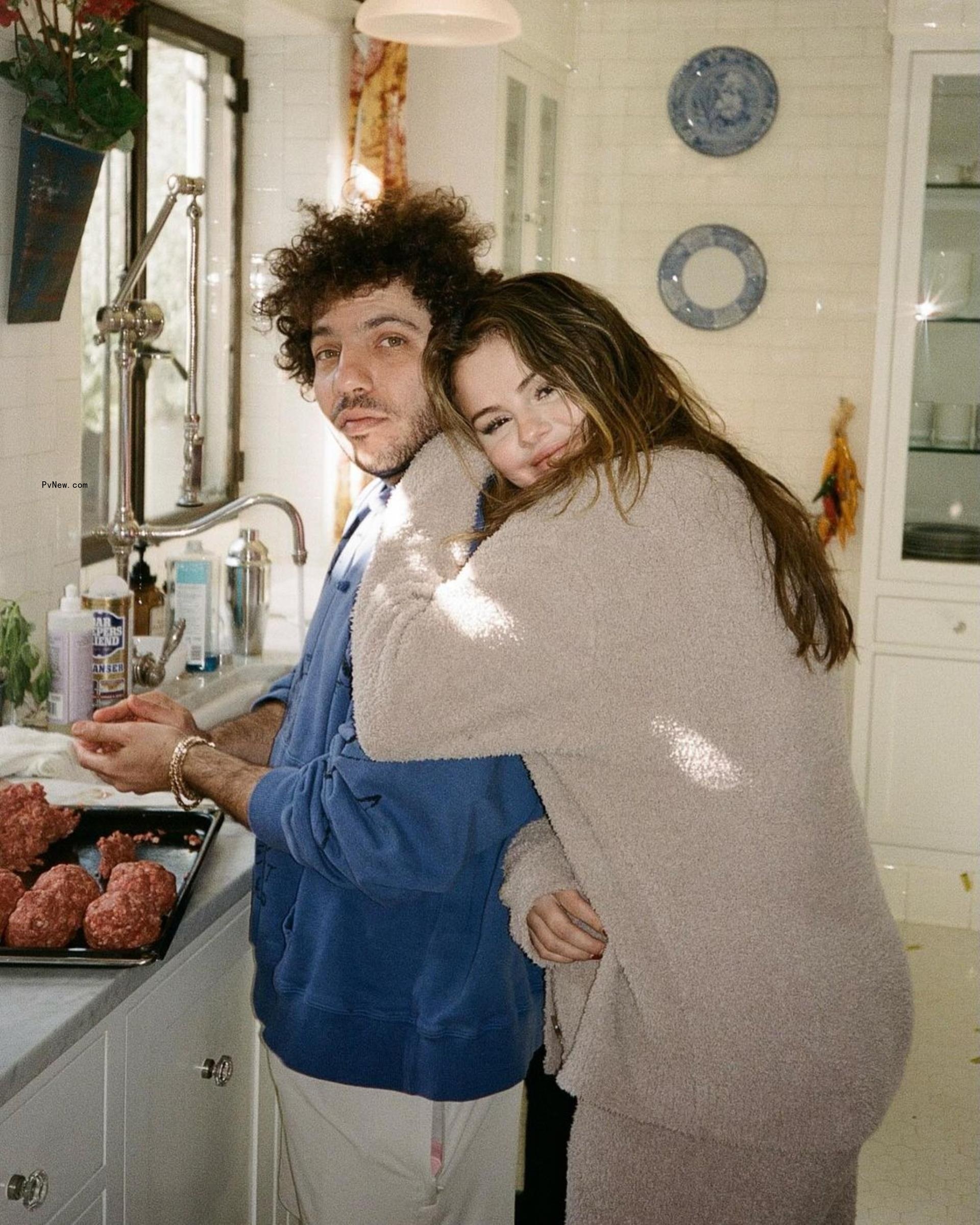 Selena Gomez and Benny Blanco.