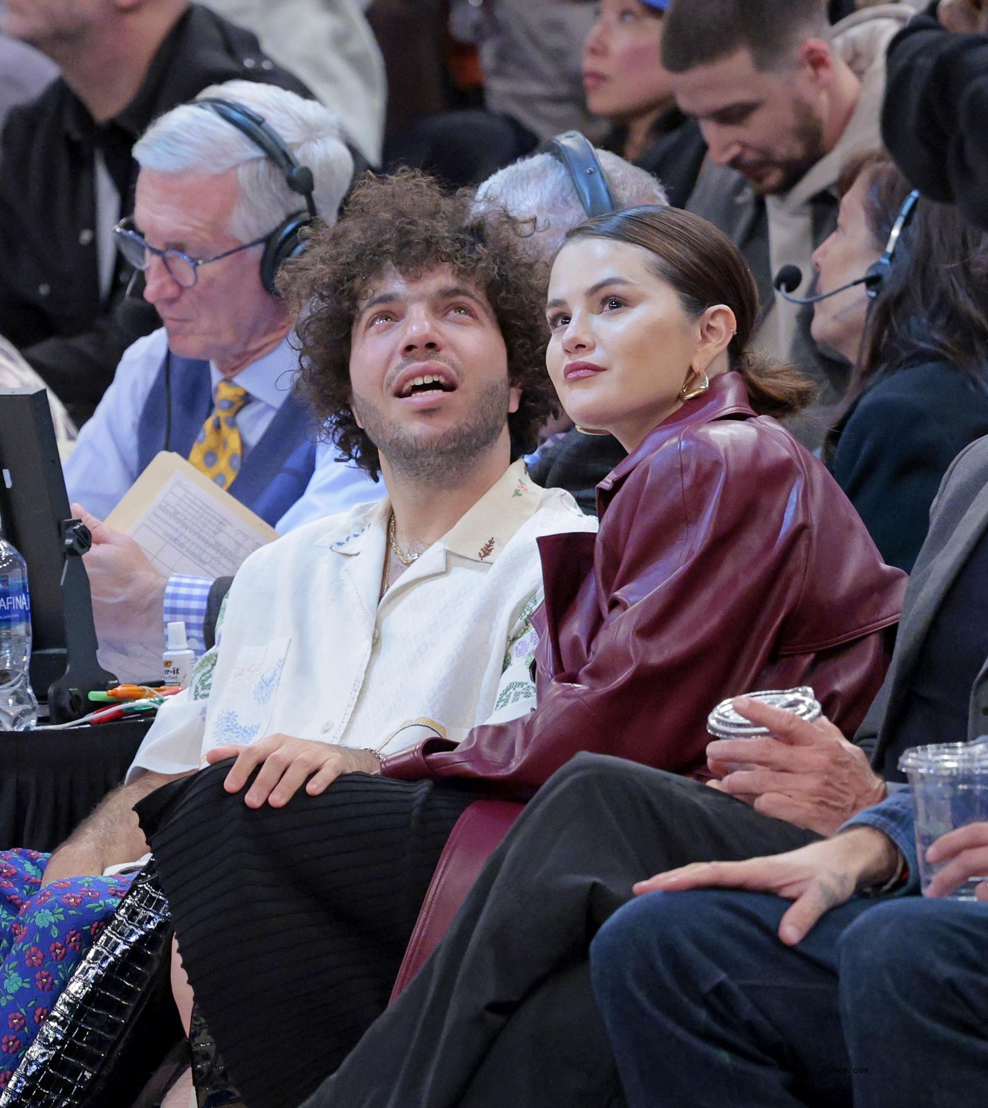 Selena Gomez and Benny Blanco.