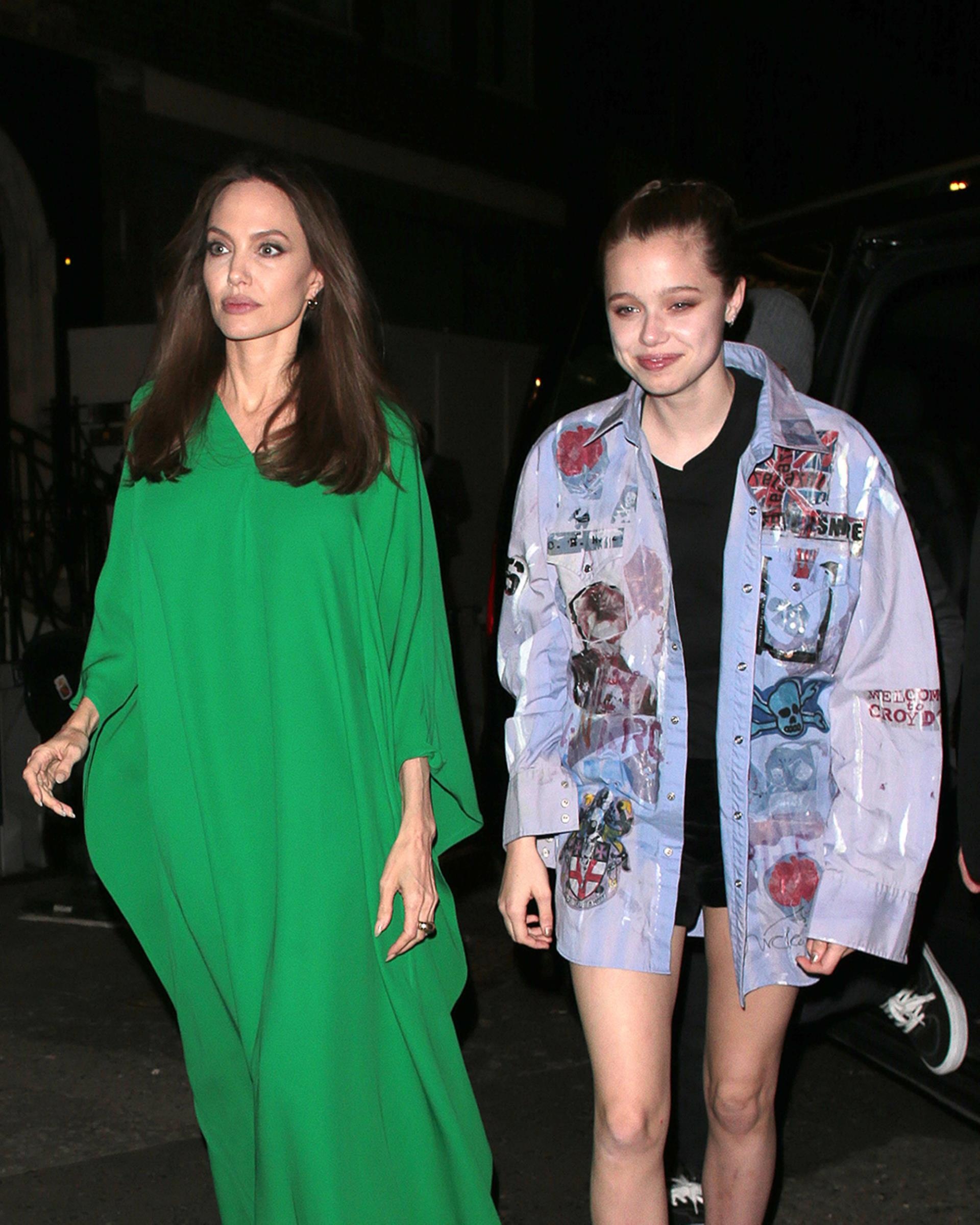 Angelina Jolie and Shiloh Jolie-Pitt in 2021.