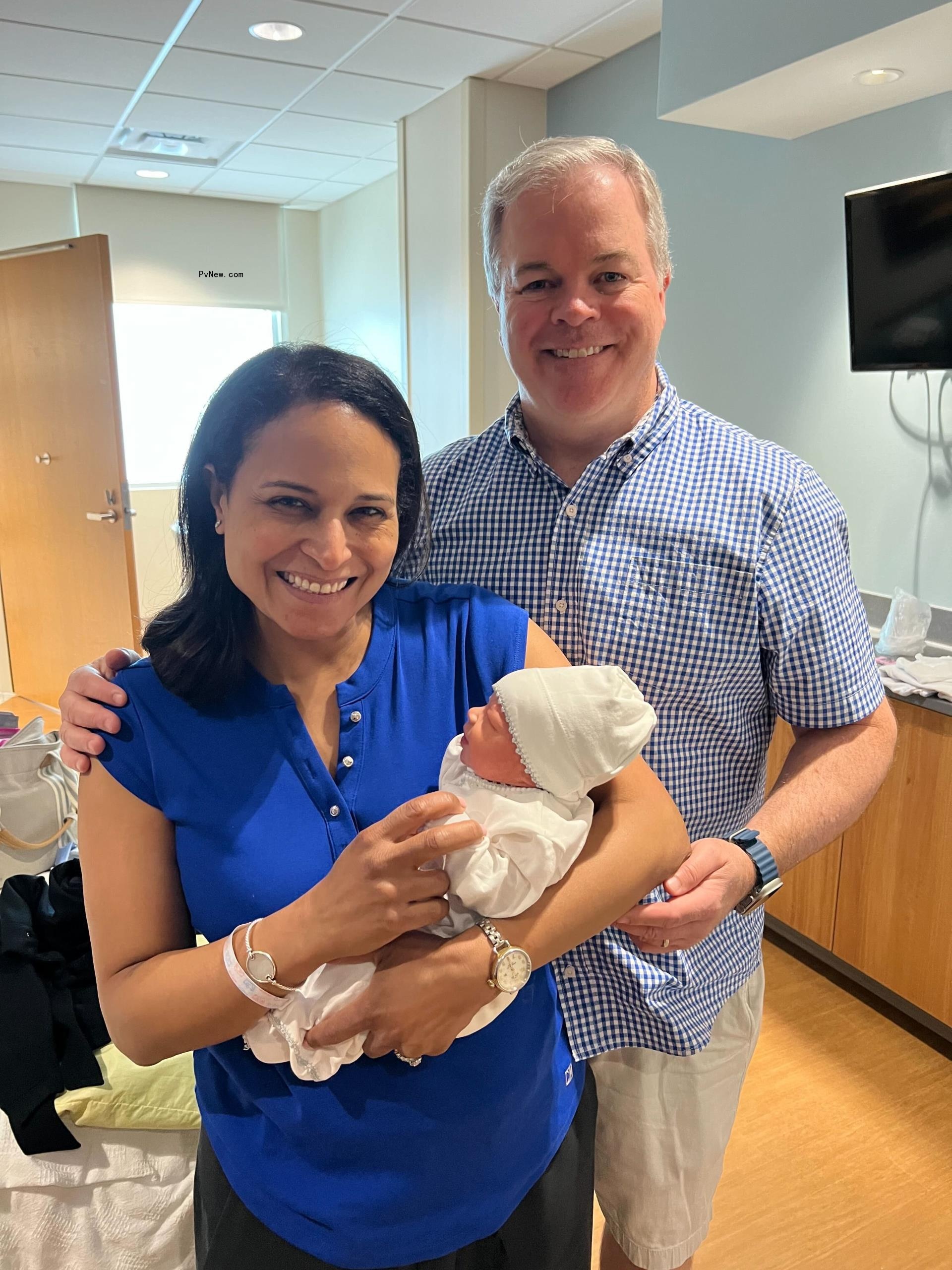 kristen welker, husband john hughes and their baby boy