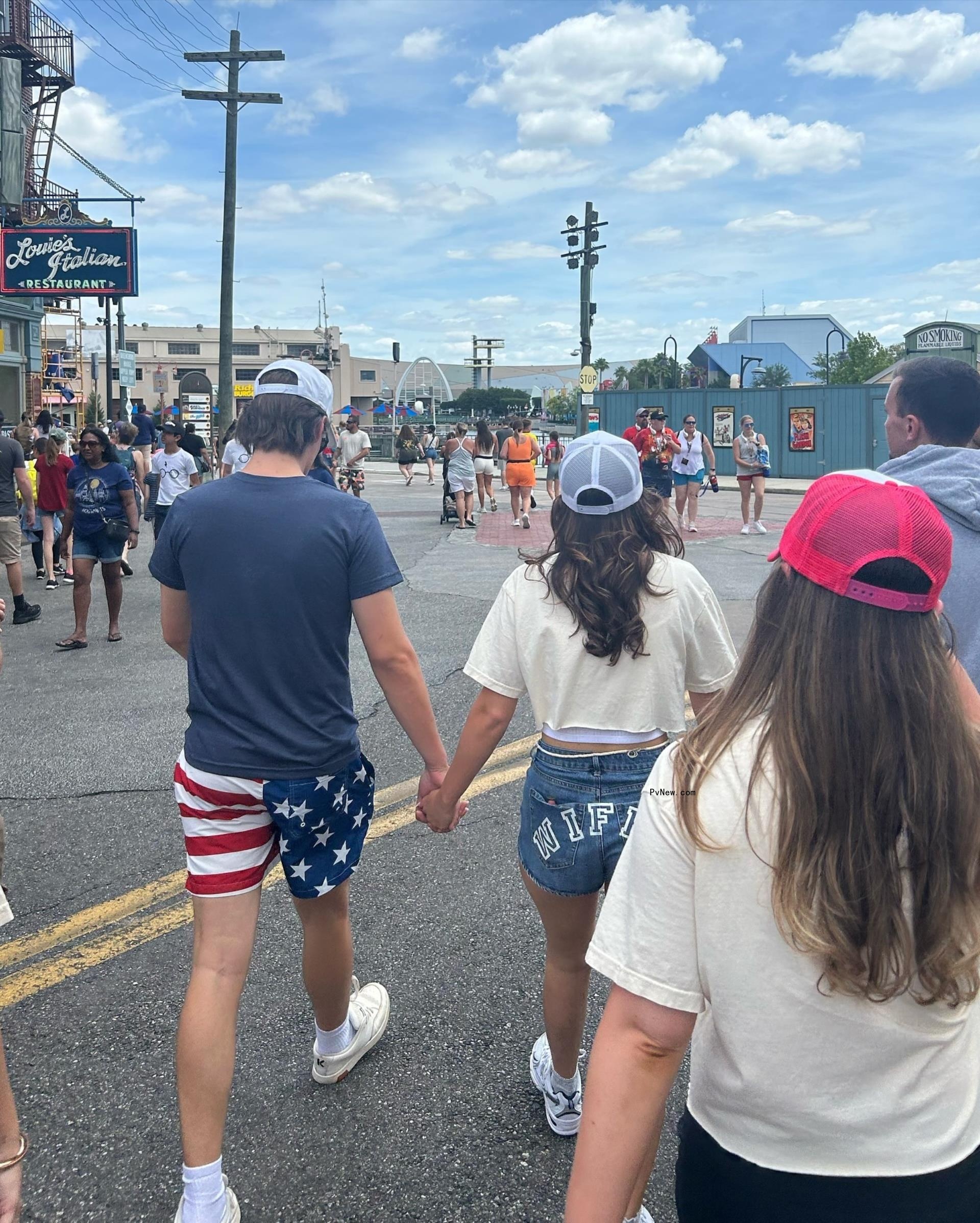 Millie Bobby Brown and Jake Bongiovi