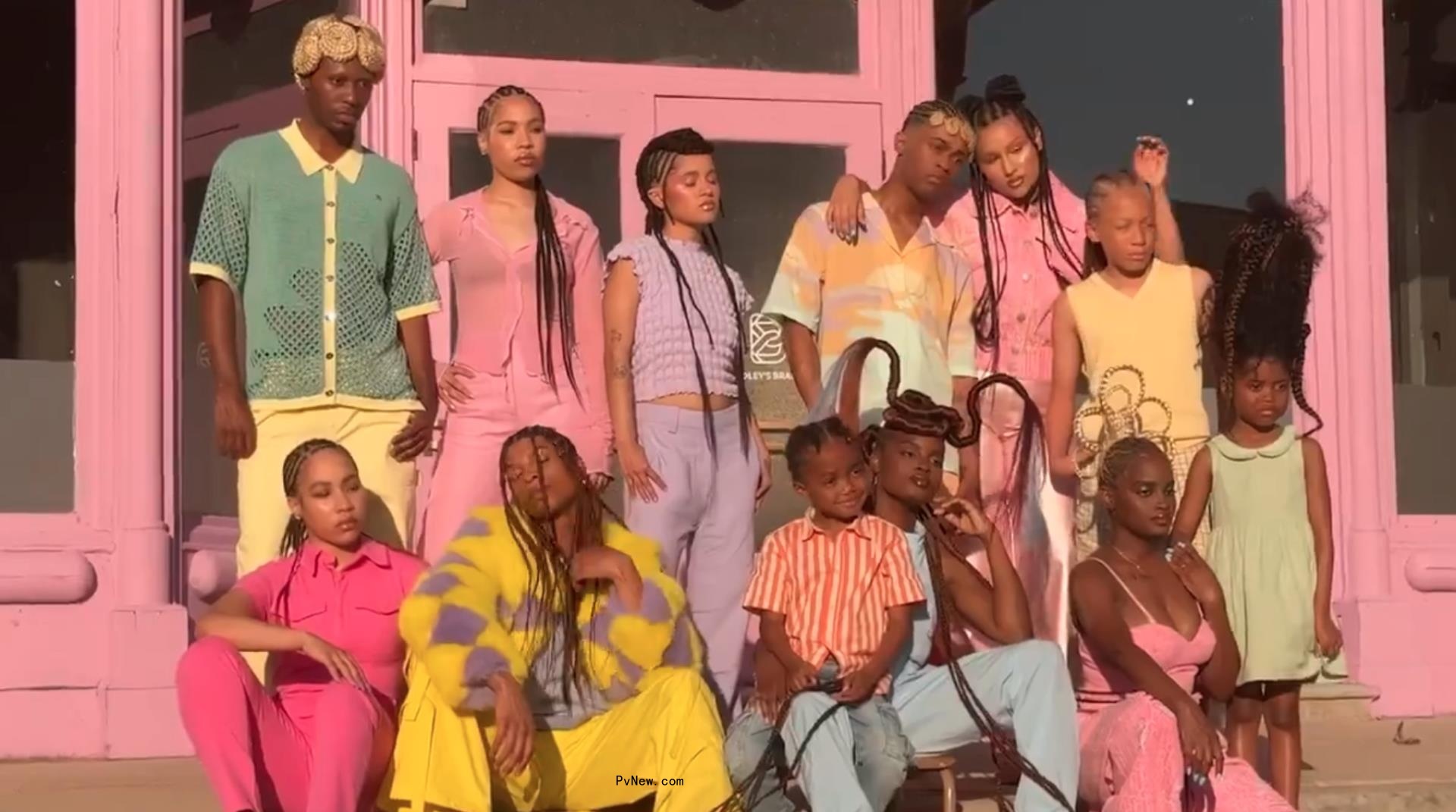 Fenty Hair models