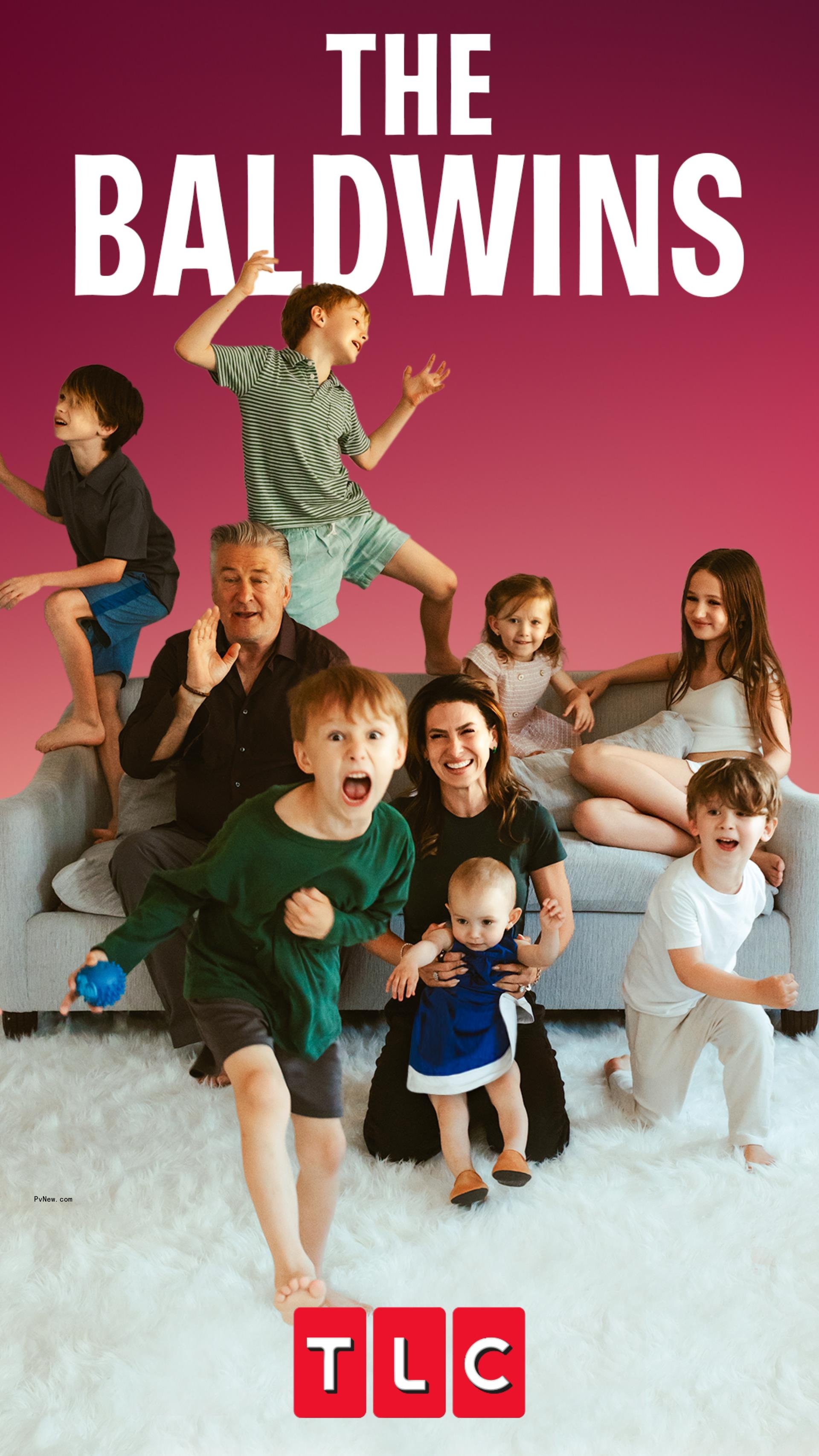 Alec Baldwin, Hilaria Baldwin and kids.