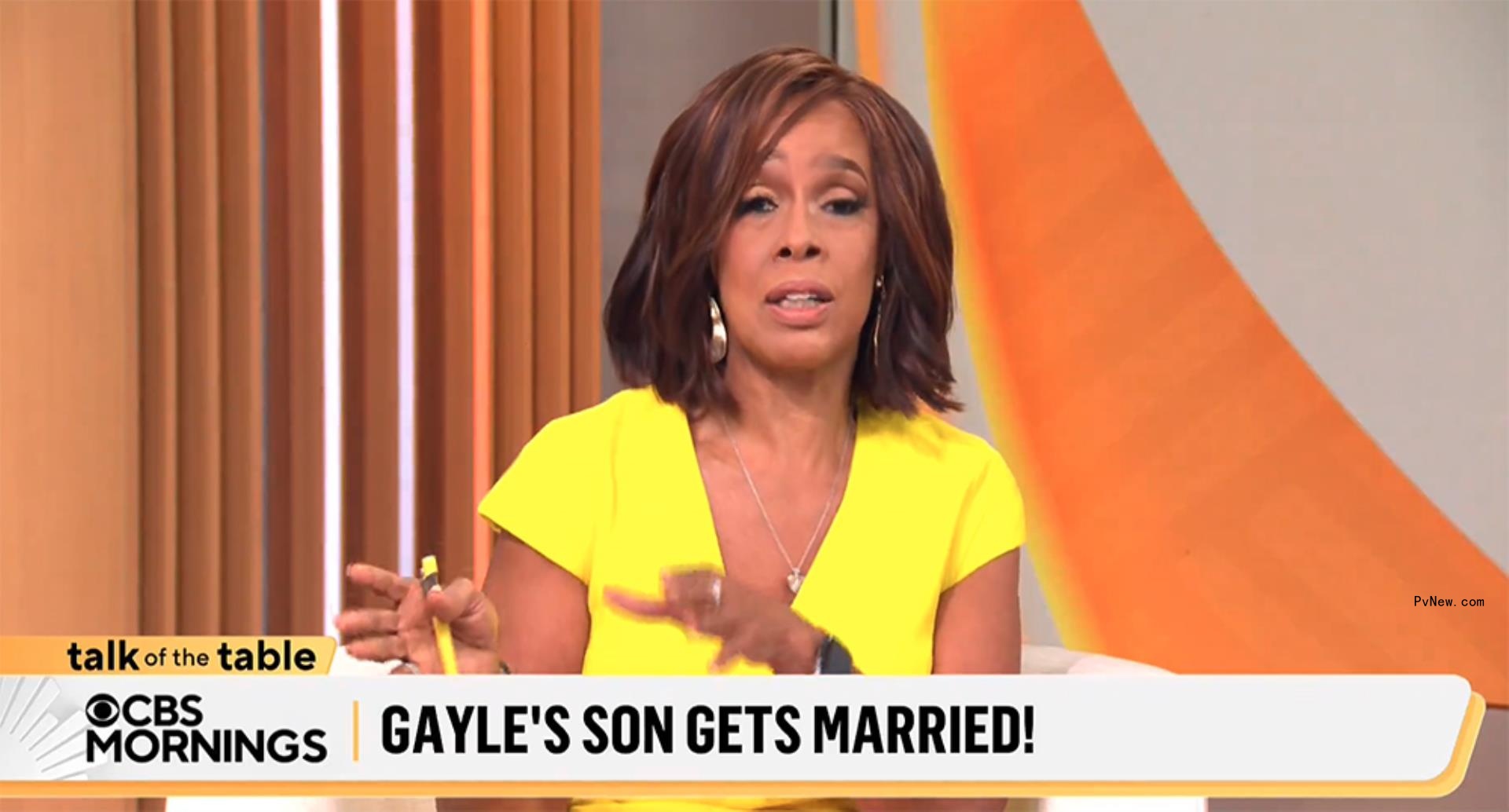 Gayle King on 