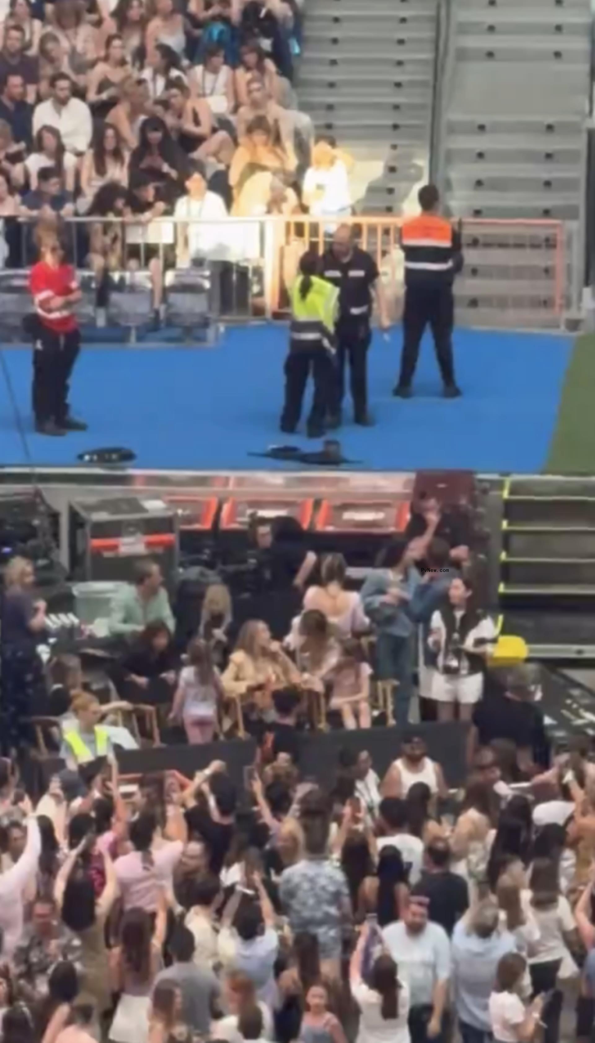 Blake Lively at Taylor Swift's Madrid concert