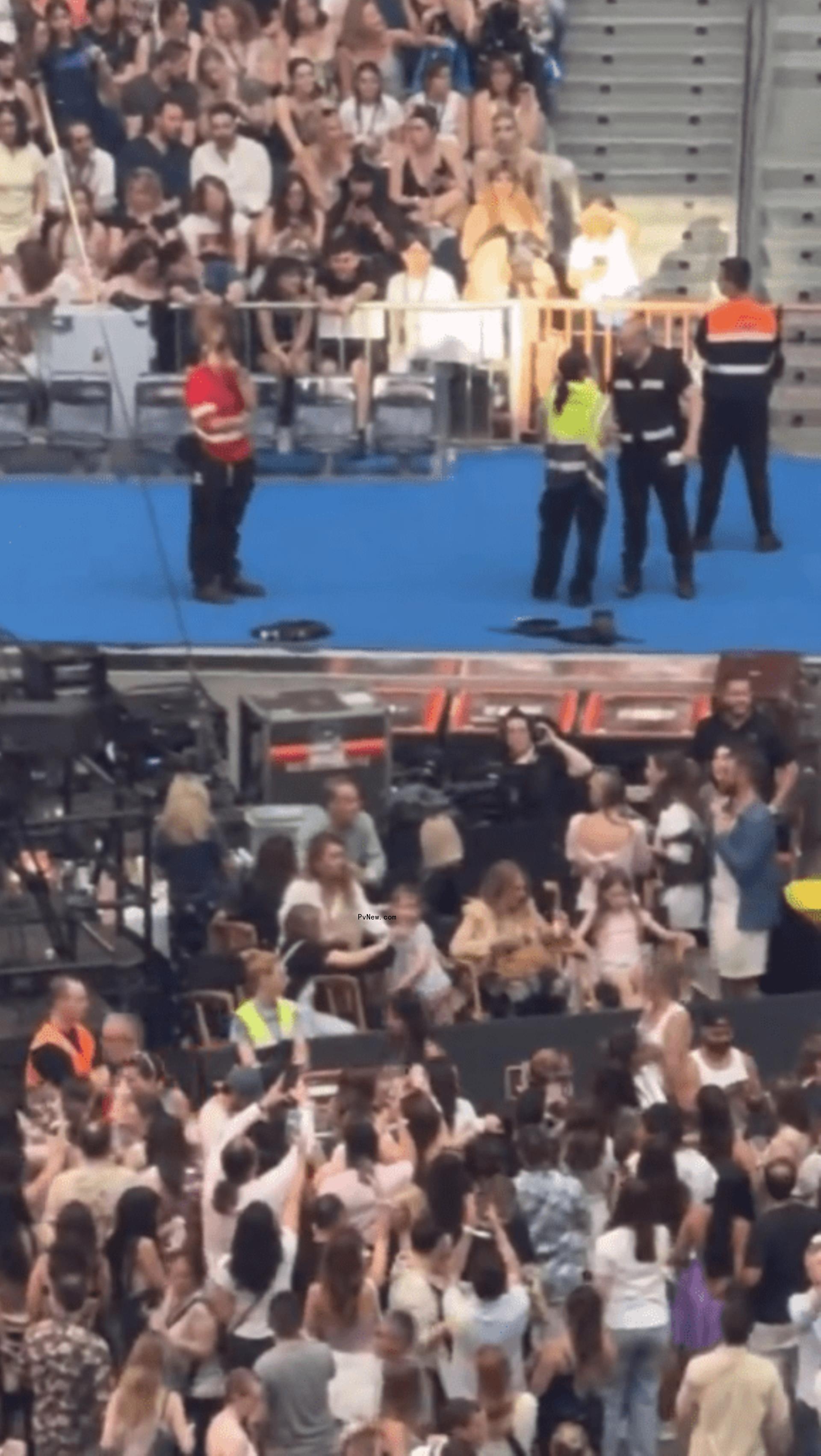 Blake Lively at Taylor Swift's Madrid concert