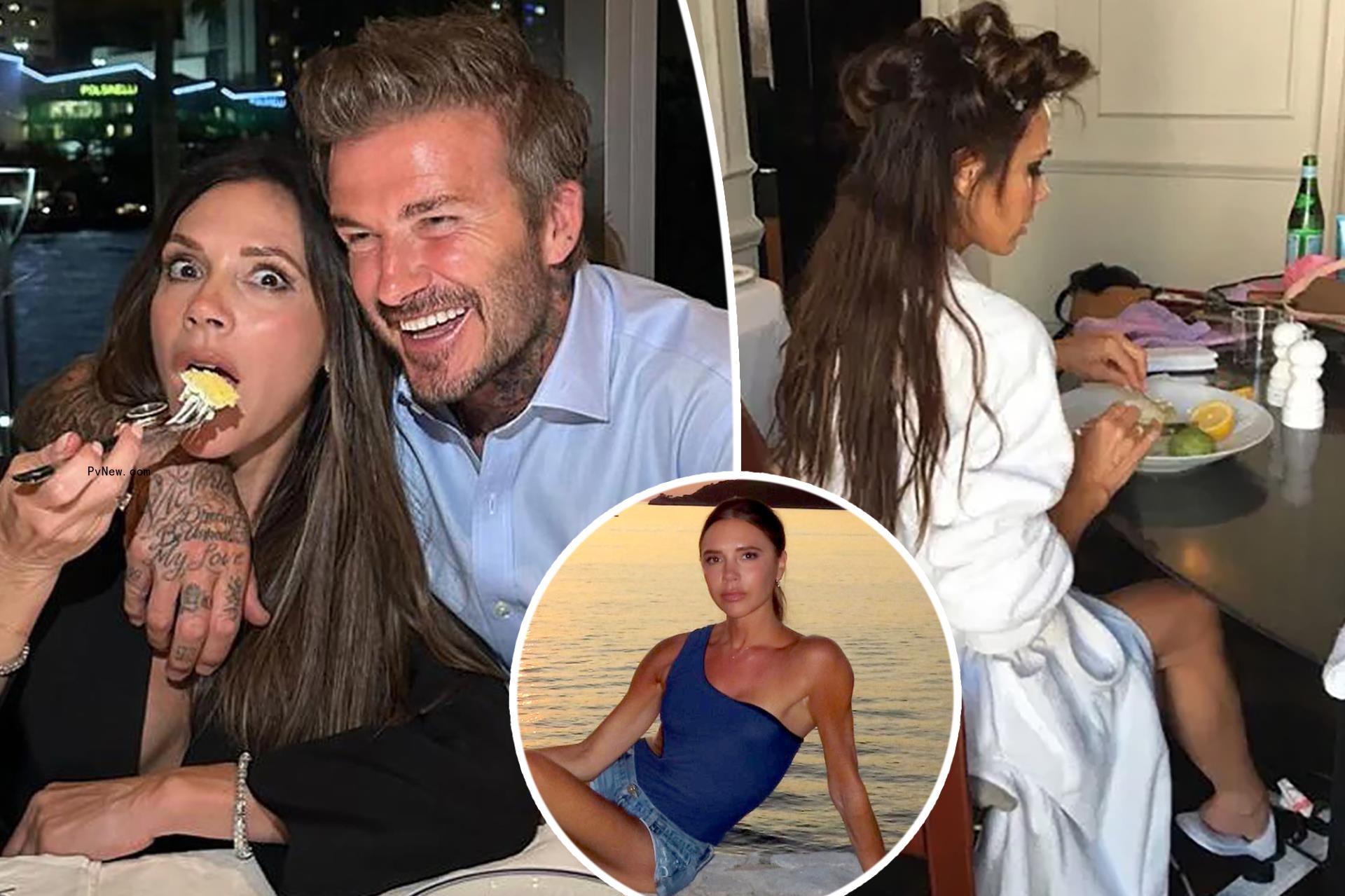 Victoria Beckham and David Beckham