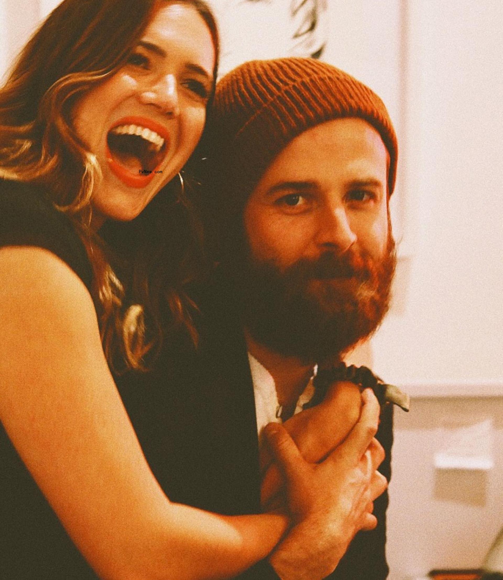 Ryan Reynolds holding his baby and Mandy Moore at SAG-AFTRA strike