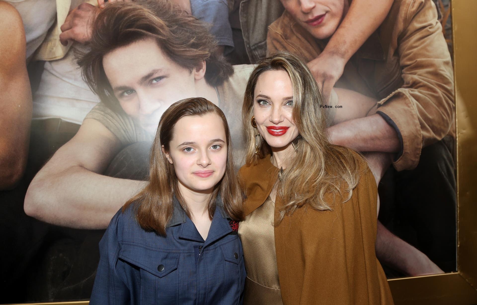Angelina Jolie and daughter Vivienne