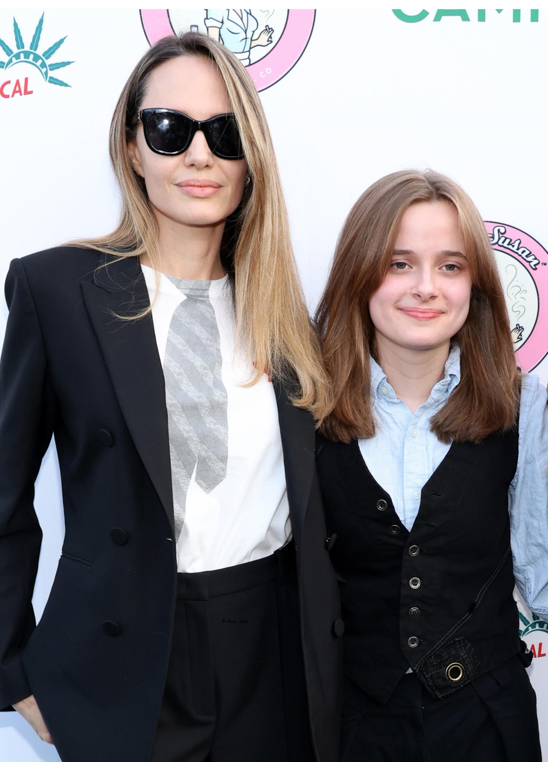 Angelina Jolie and daughter Vivienne