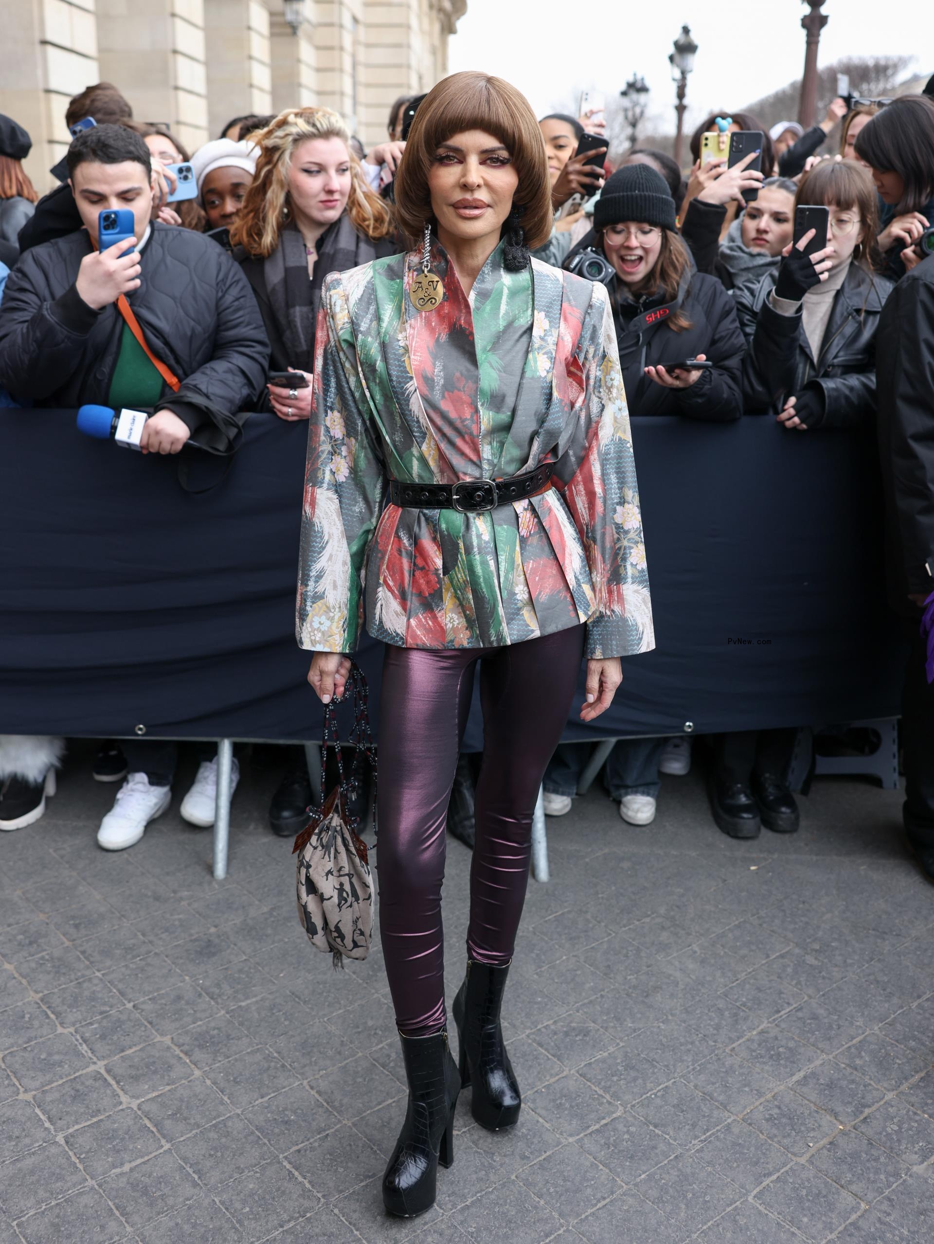 Lisa Rinna attends the Vivienne Westwood Womenswear Fall Winter 2023-2024 show as part of Paris Fashion Week on March 04, 2023 in Paris, France.