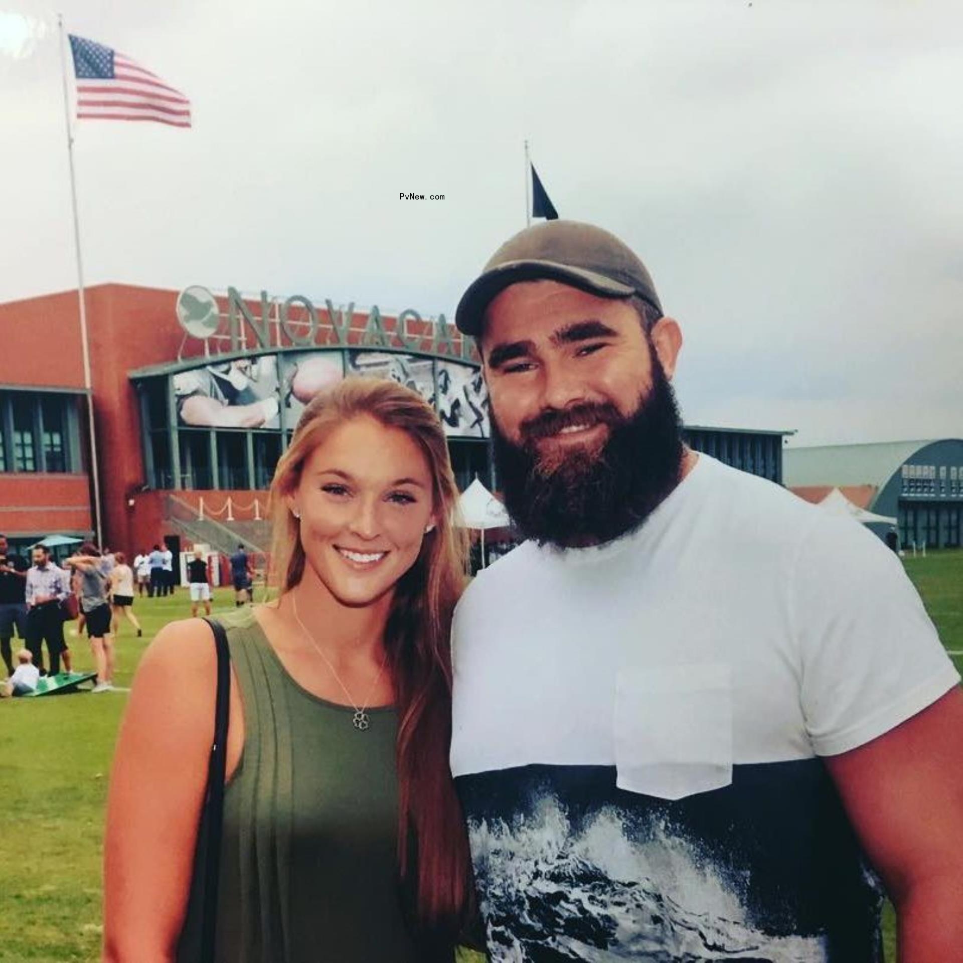 Kylie Kelce and Jason Kelce