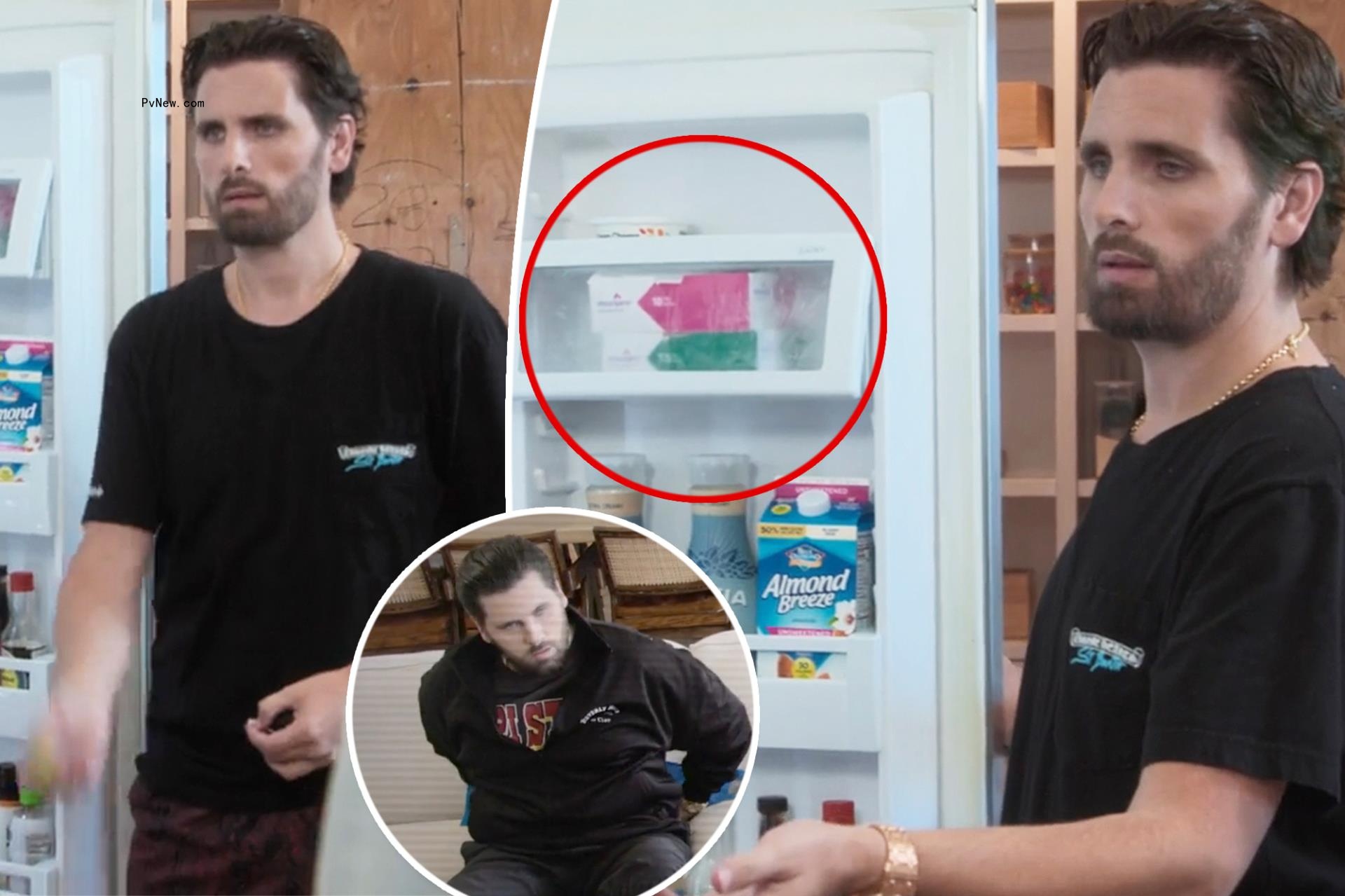 Scott Disick split image.