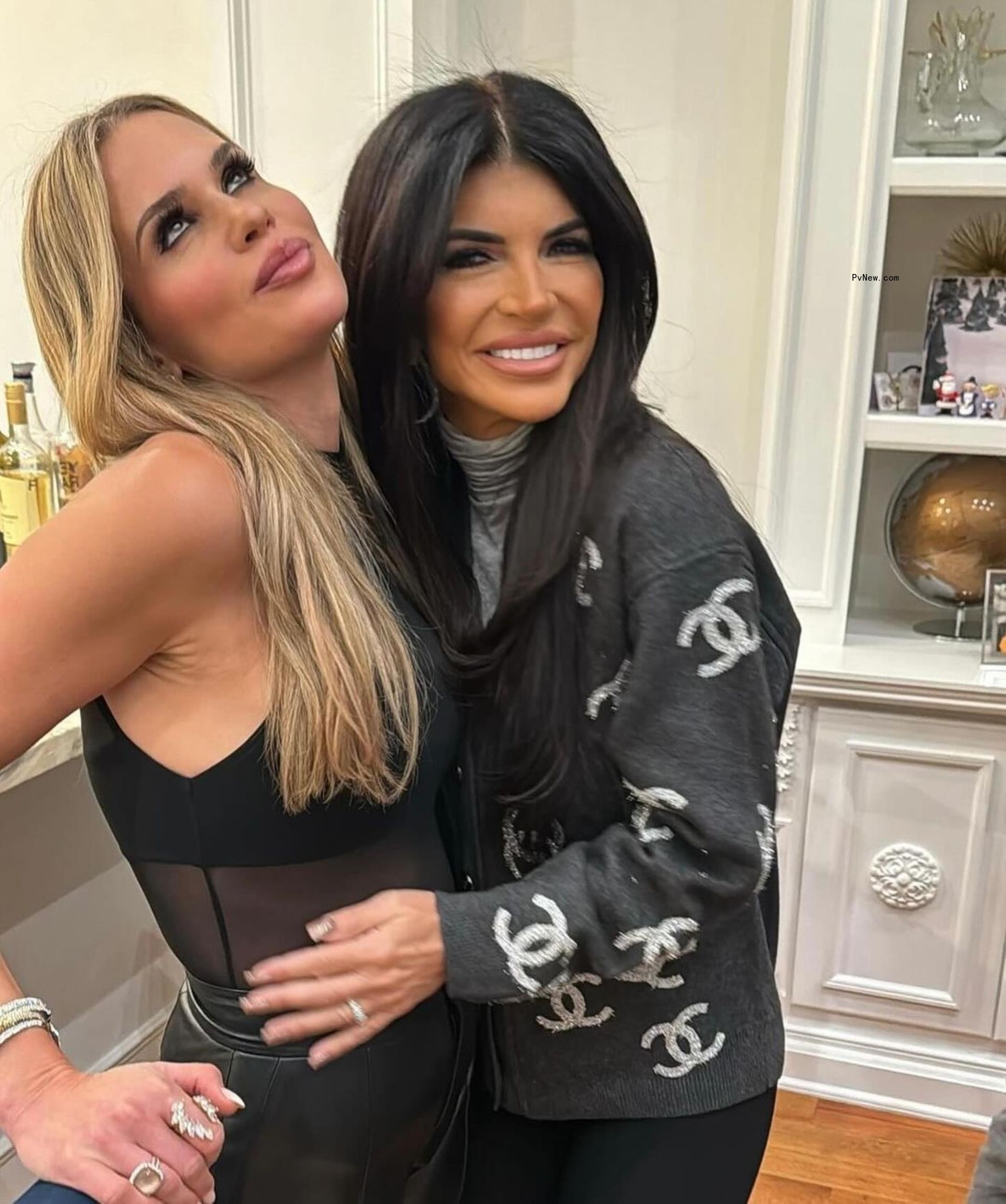 Jackie Goldschneider and Teresa Giudice