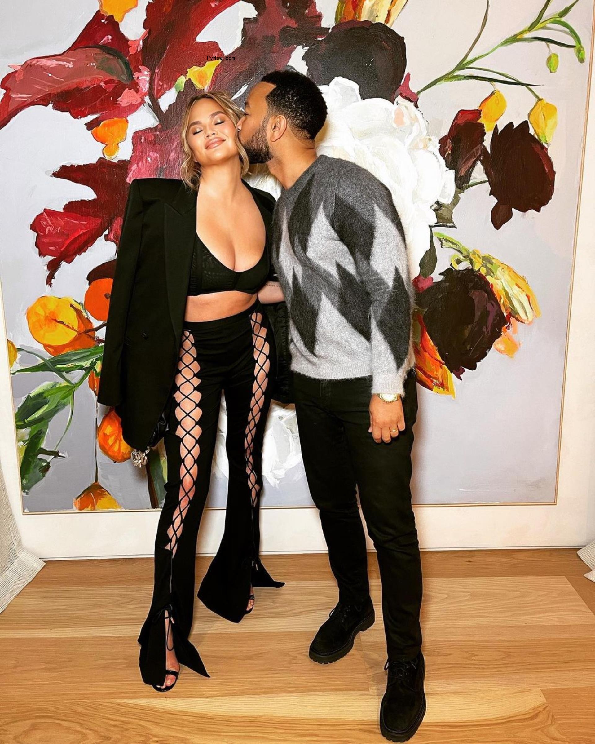 Chrissy Teigen and John Legend