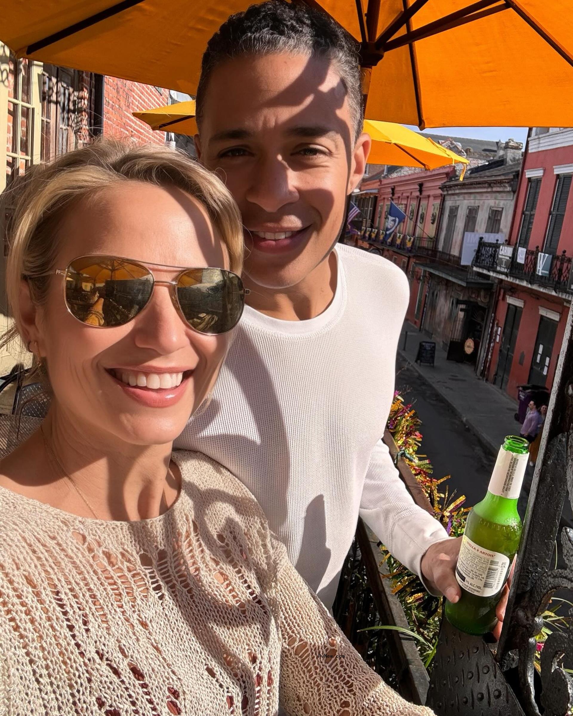 Amy Robach and T.J. Holmes