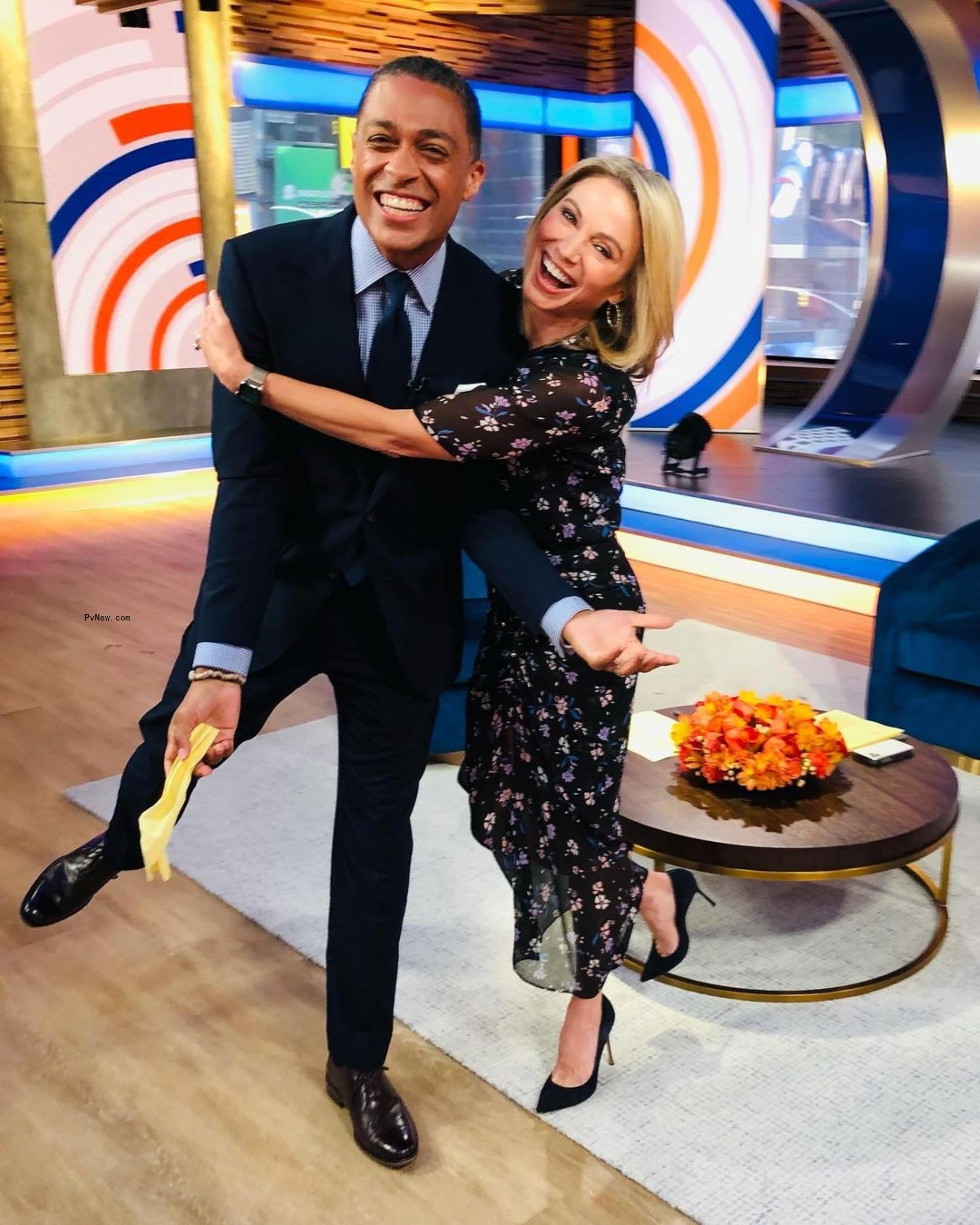 Amy Robach and T.J. Holmes