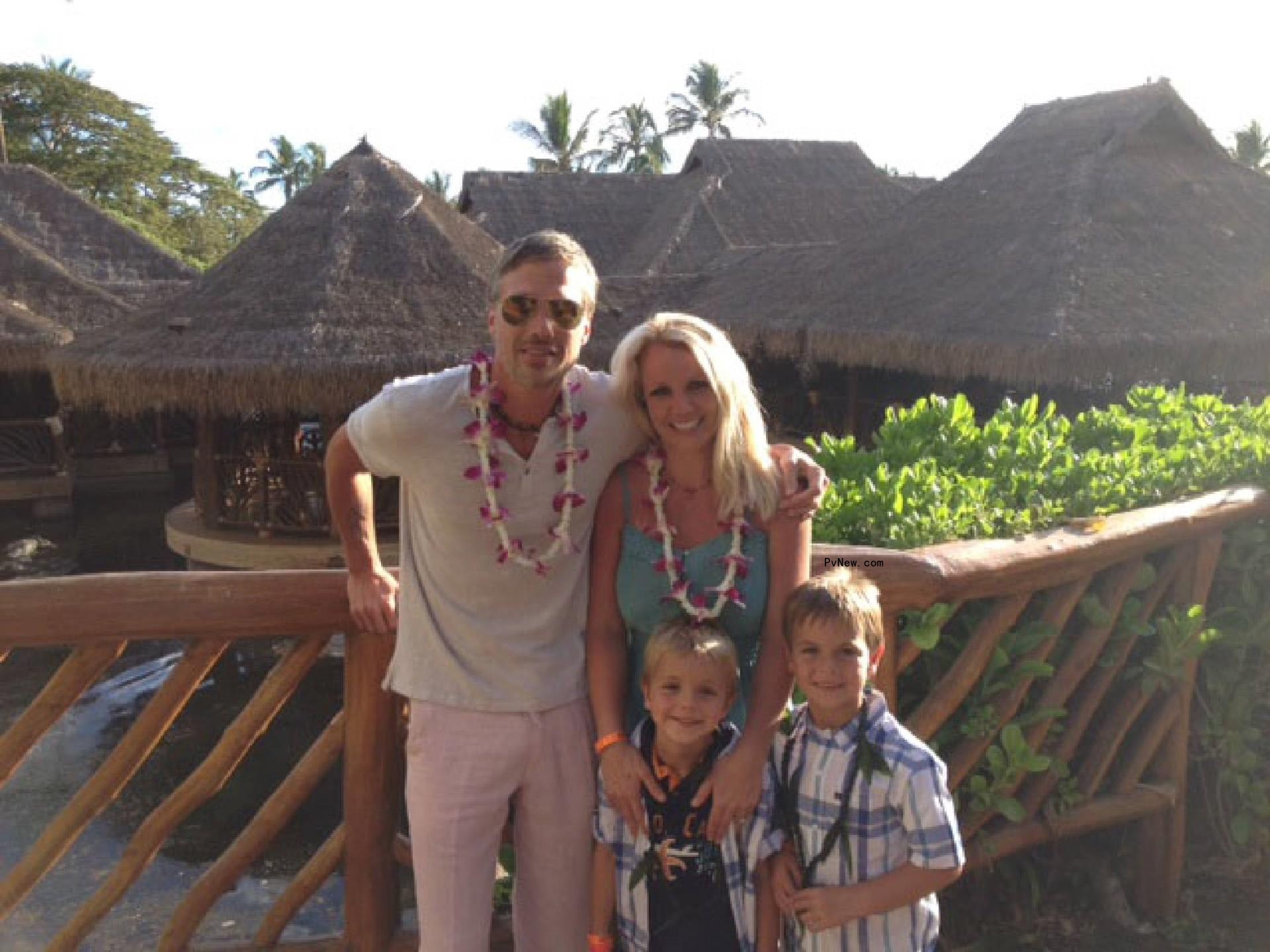 Jason Trawick, Britney Spears and her sons