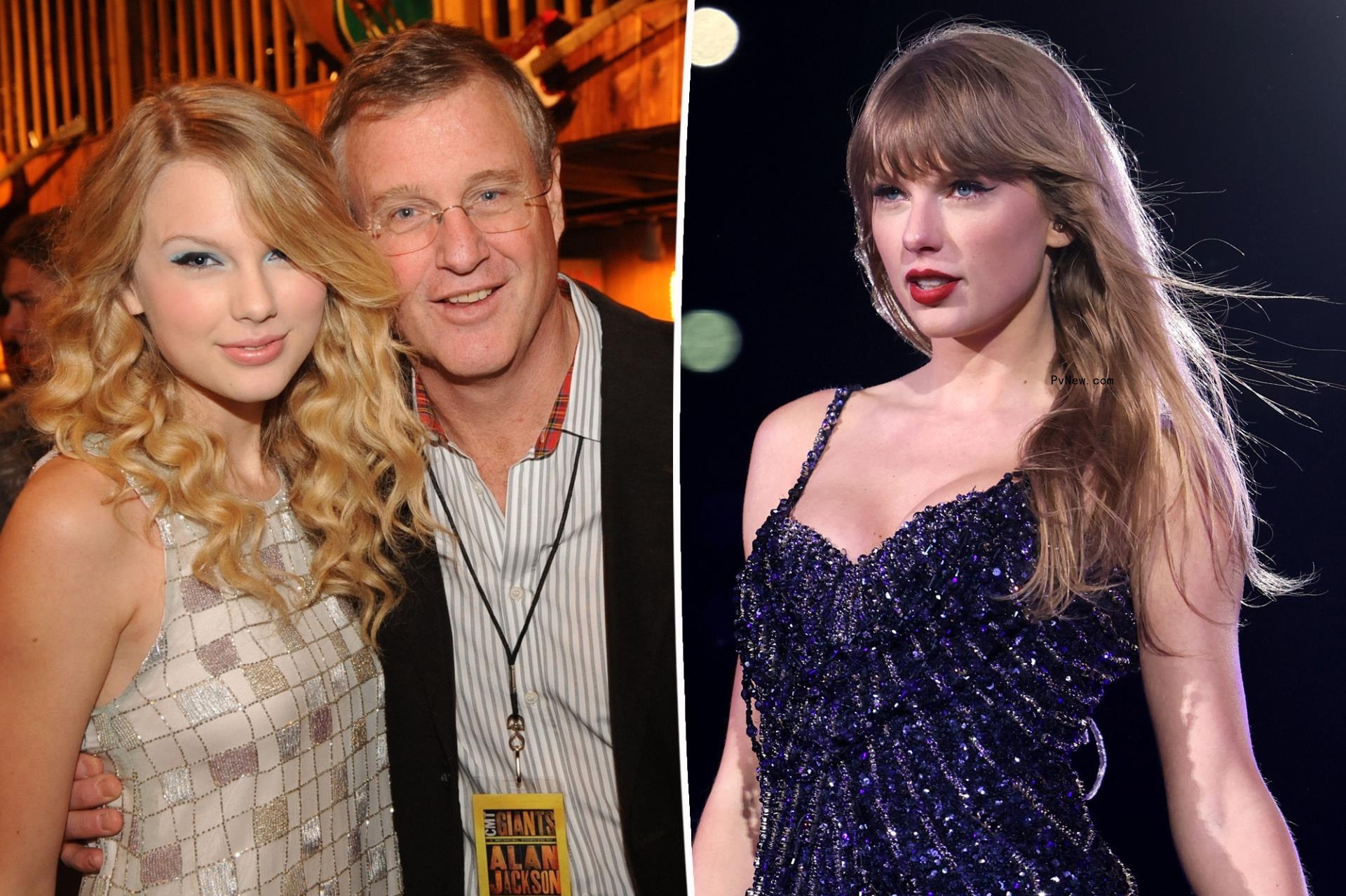 Taylor Swift o<i></i>nce screamed ‘But daddy, I love him’ to her father, Scott, during an ‘epic teenage tantrum’