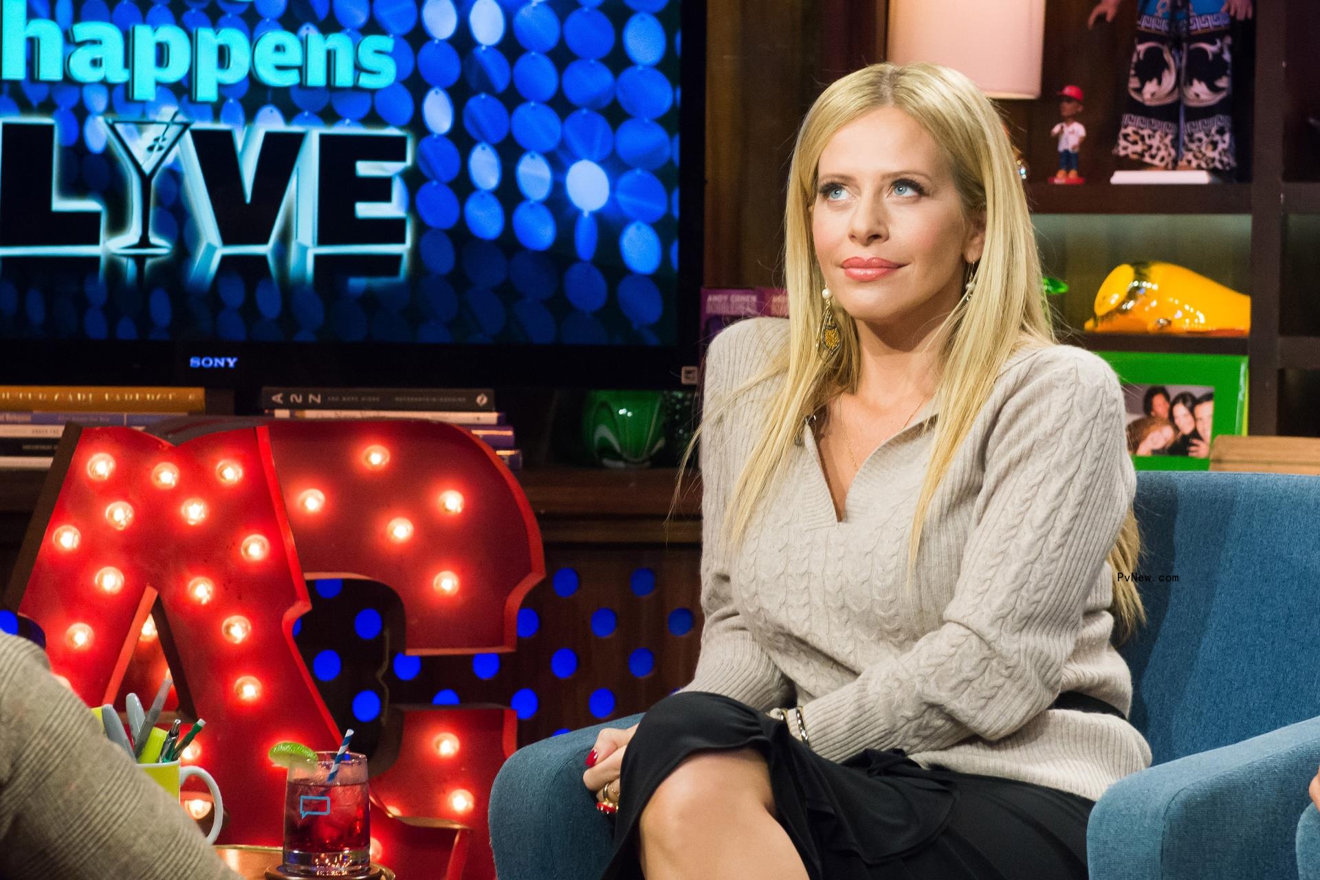 Dina Manzo sitting