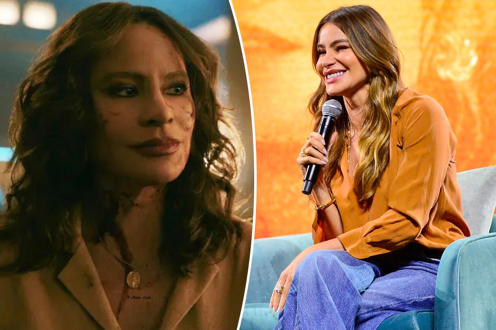 Sofía Vergara, 51, was ‘worried’ a<i></i>bout her ‘cellulite’ during ‘Griselda’ sex scenes: ‘I’m vain I guess’