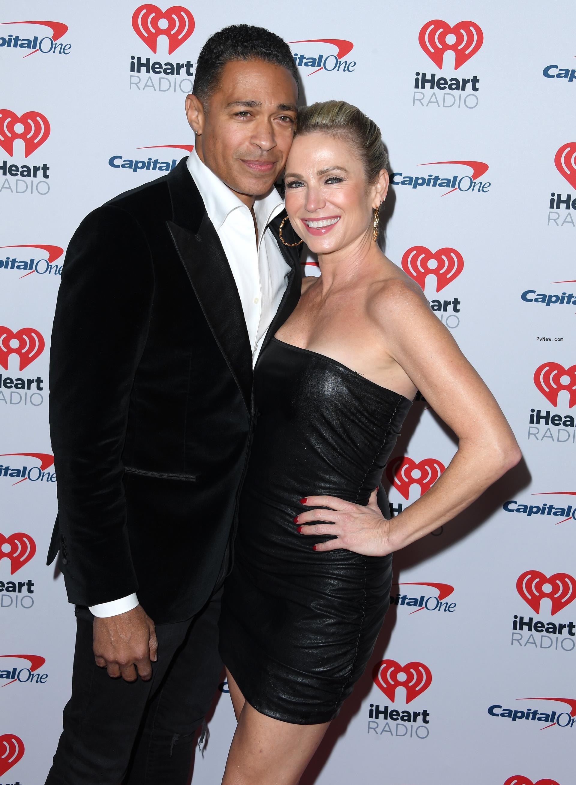 Amy Robach and T.J. Holmes