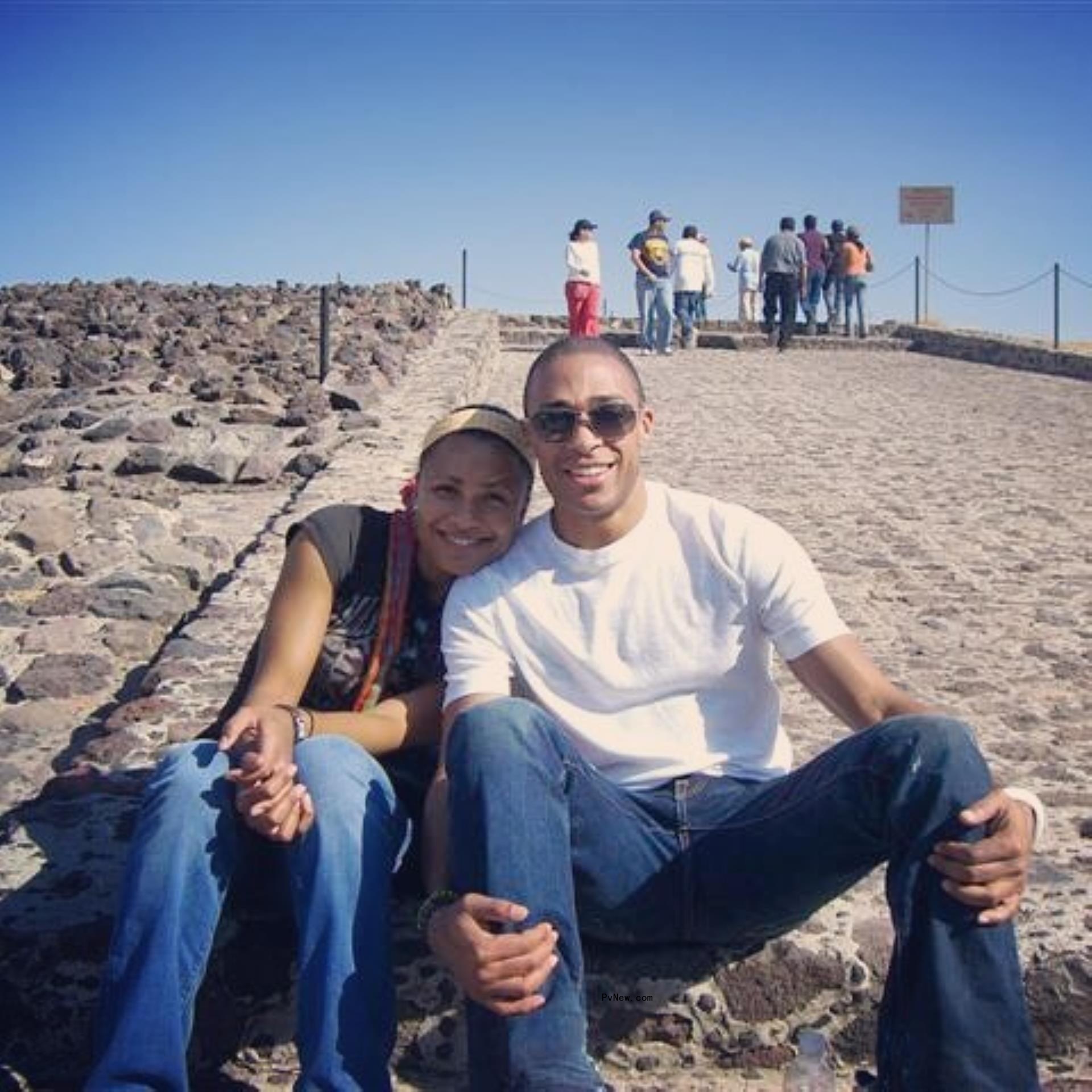 TJ Holmes and Marilee Fiebig
