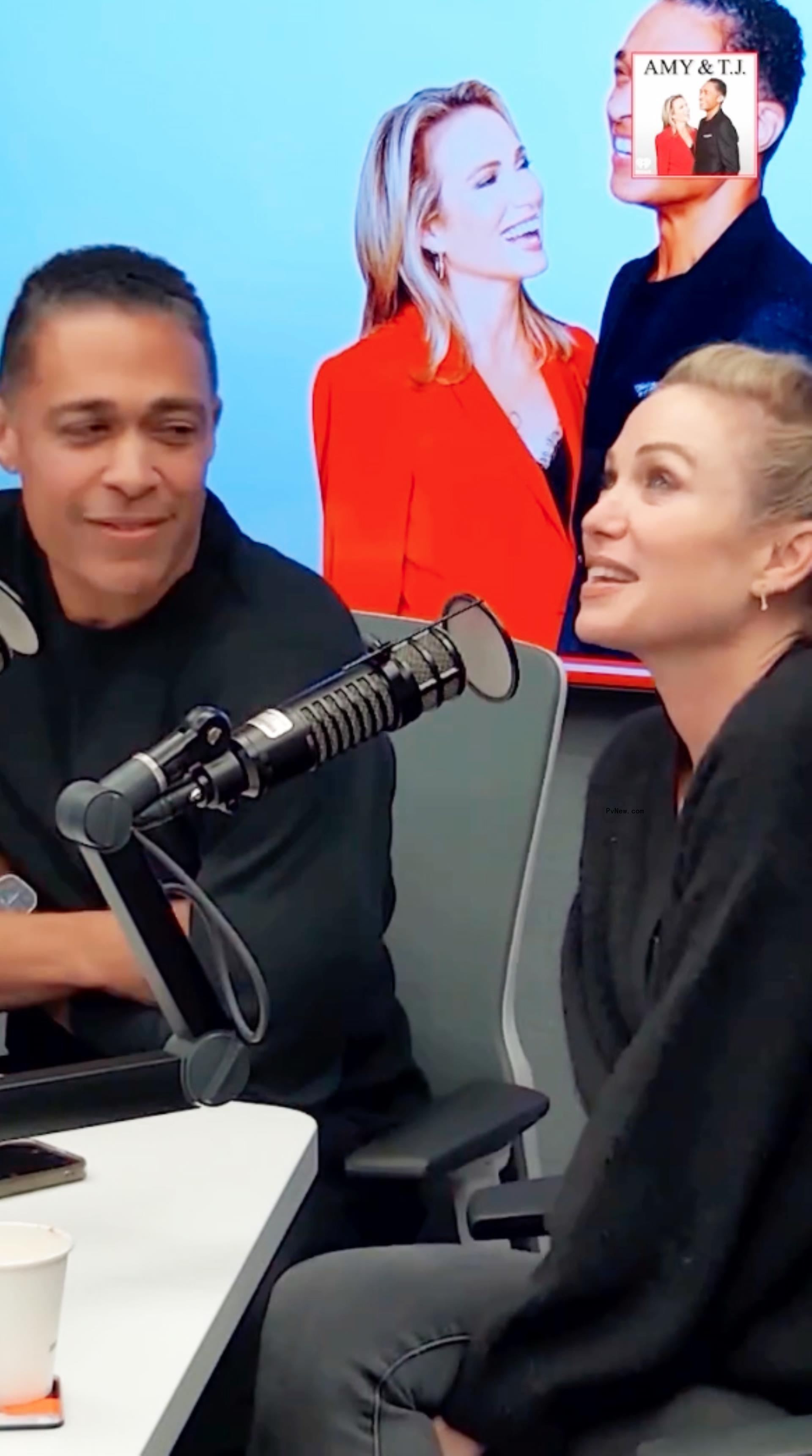 Amy Robach and T.J. Holmes