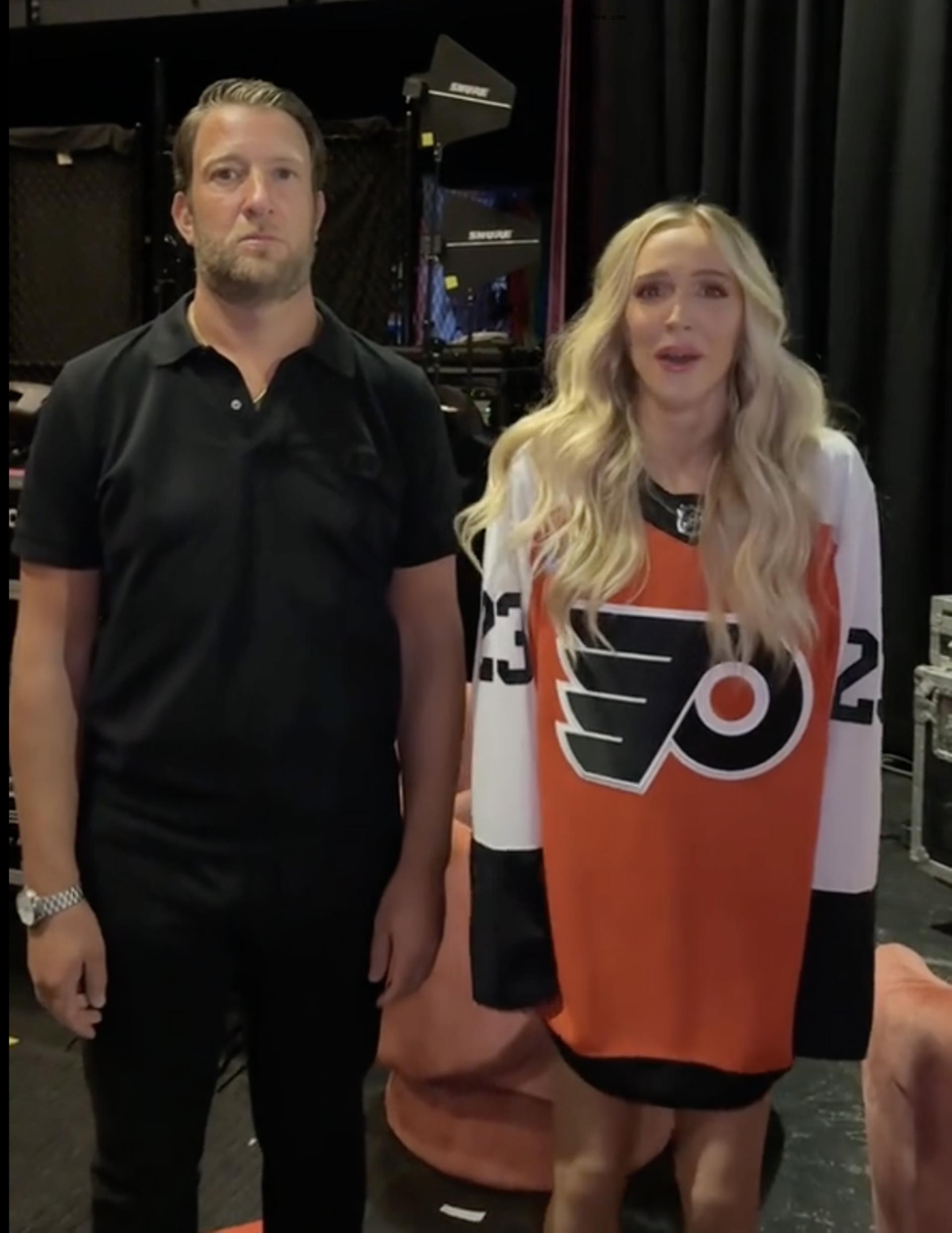 Dave Portnoy and Alex Cooper together