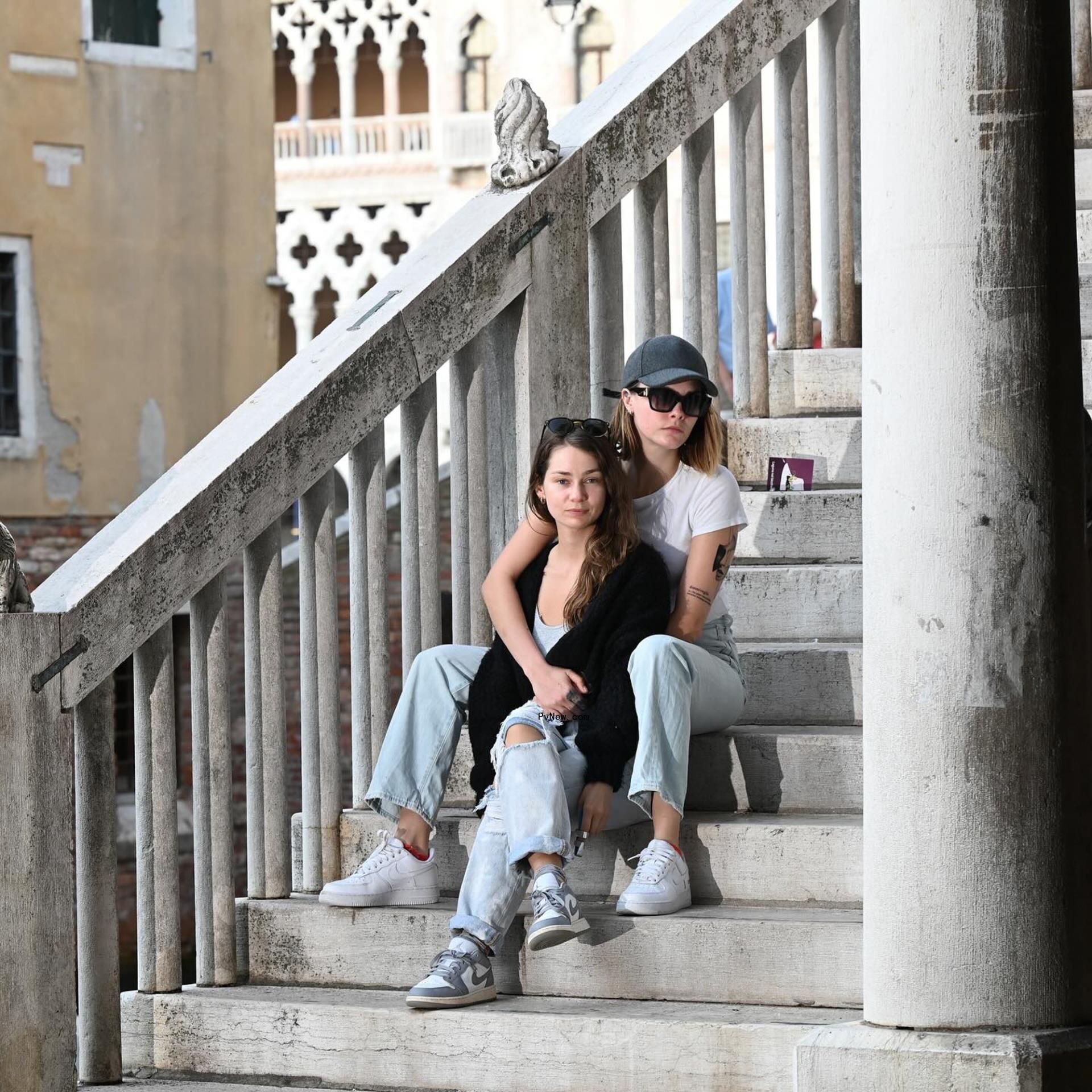 Cara Delevigne and Minke