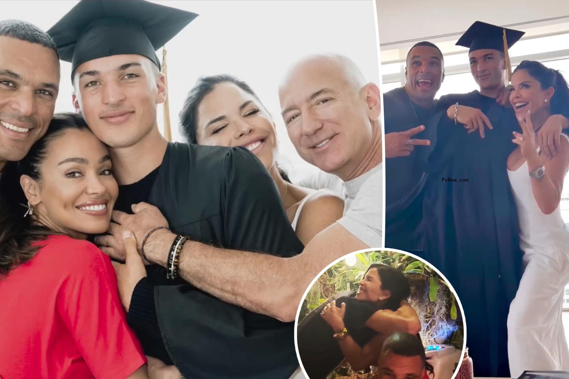 Lauren Sánchez celebrates son Nikko's graduation with fiancé Jeff Bezos and ex Tony Gonzalez