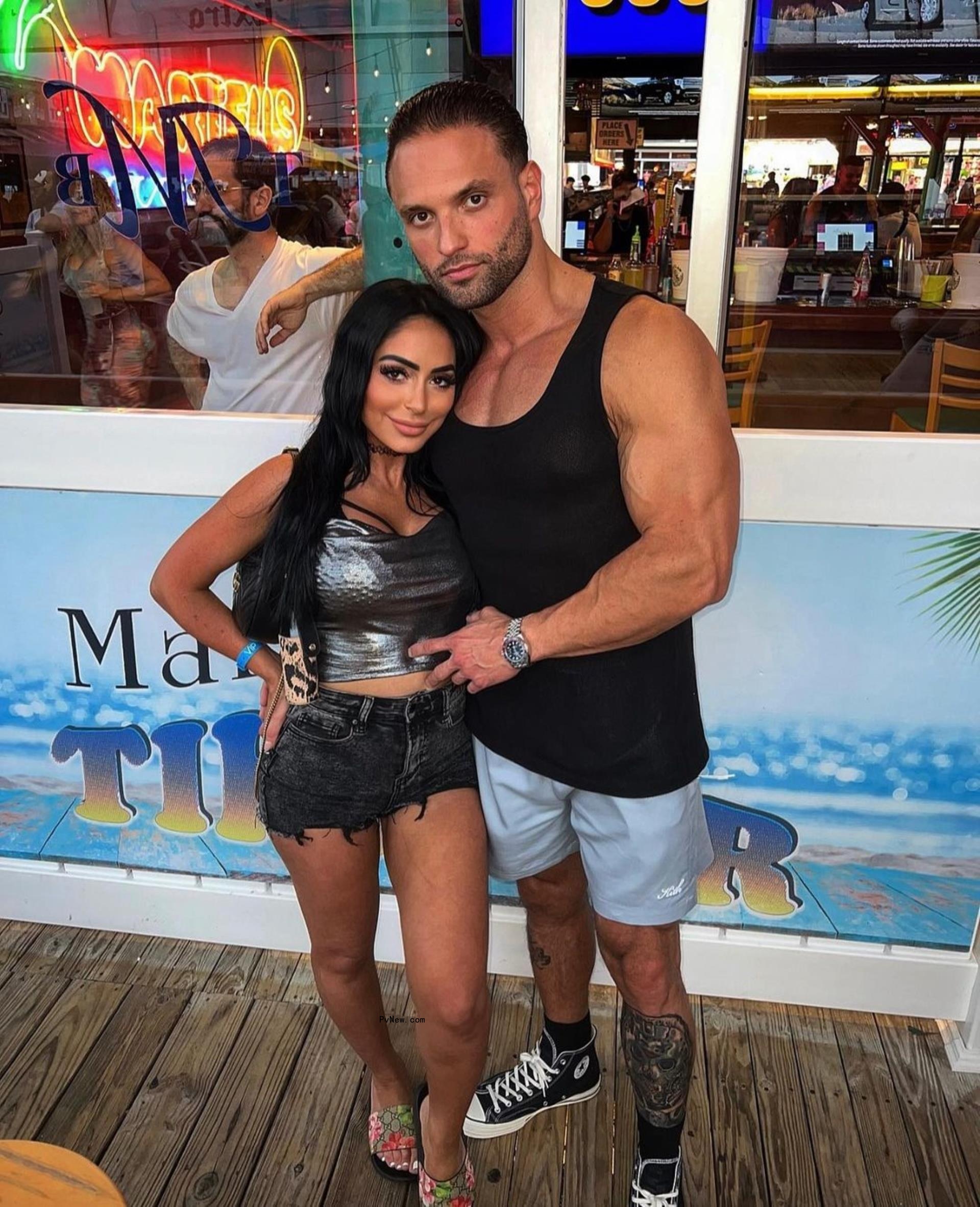 Angelina Pivarnick and Vinny Tortorella