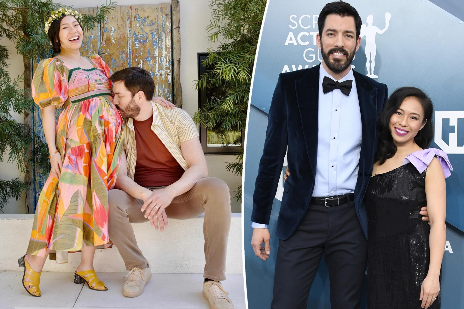 Linda Phan and Drew Scott