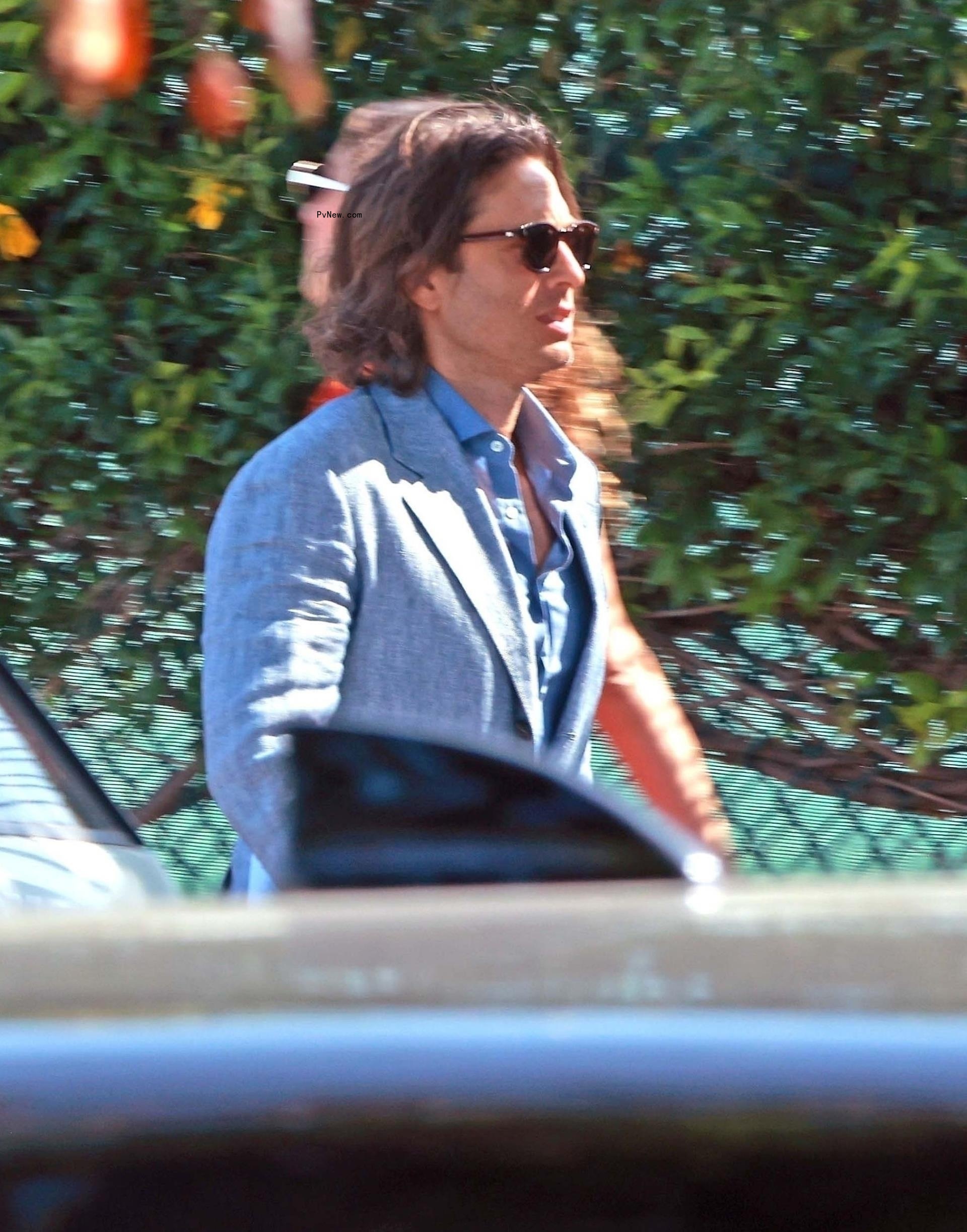 Brad Falchuk at Moses' graduation.