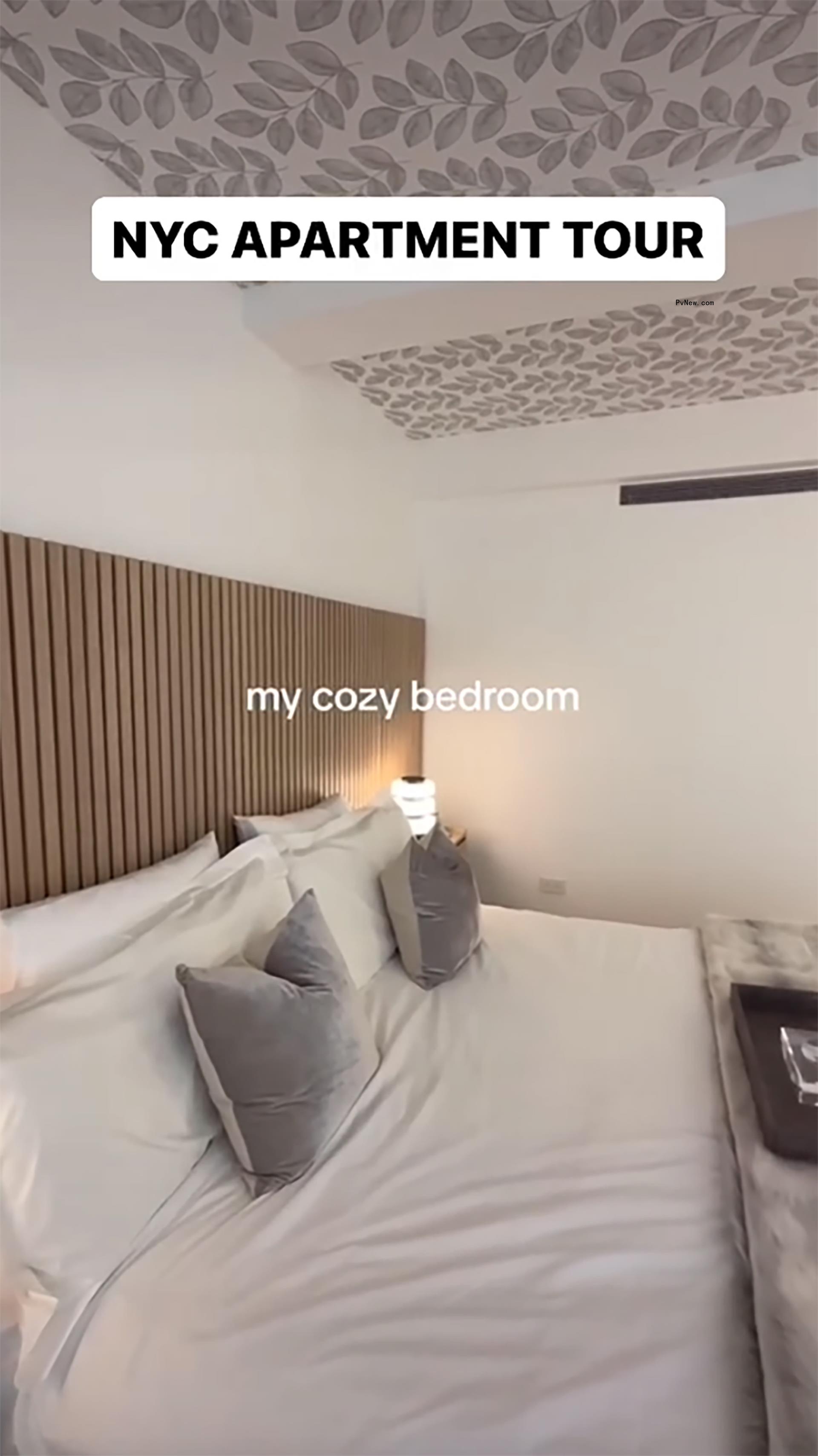 Bethenny Frankel's NYC bedroom